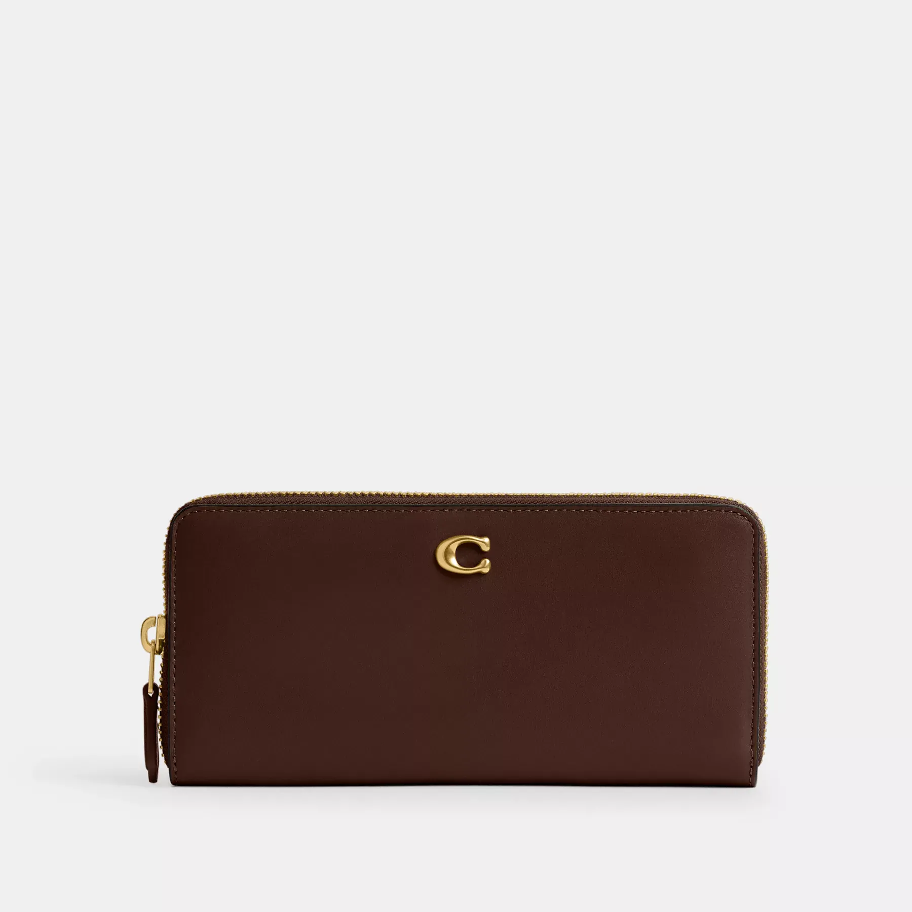 COACH Essential Slim Dragspel Zip Plånbok Lönn