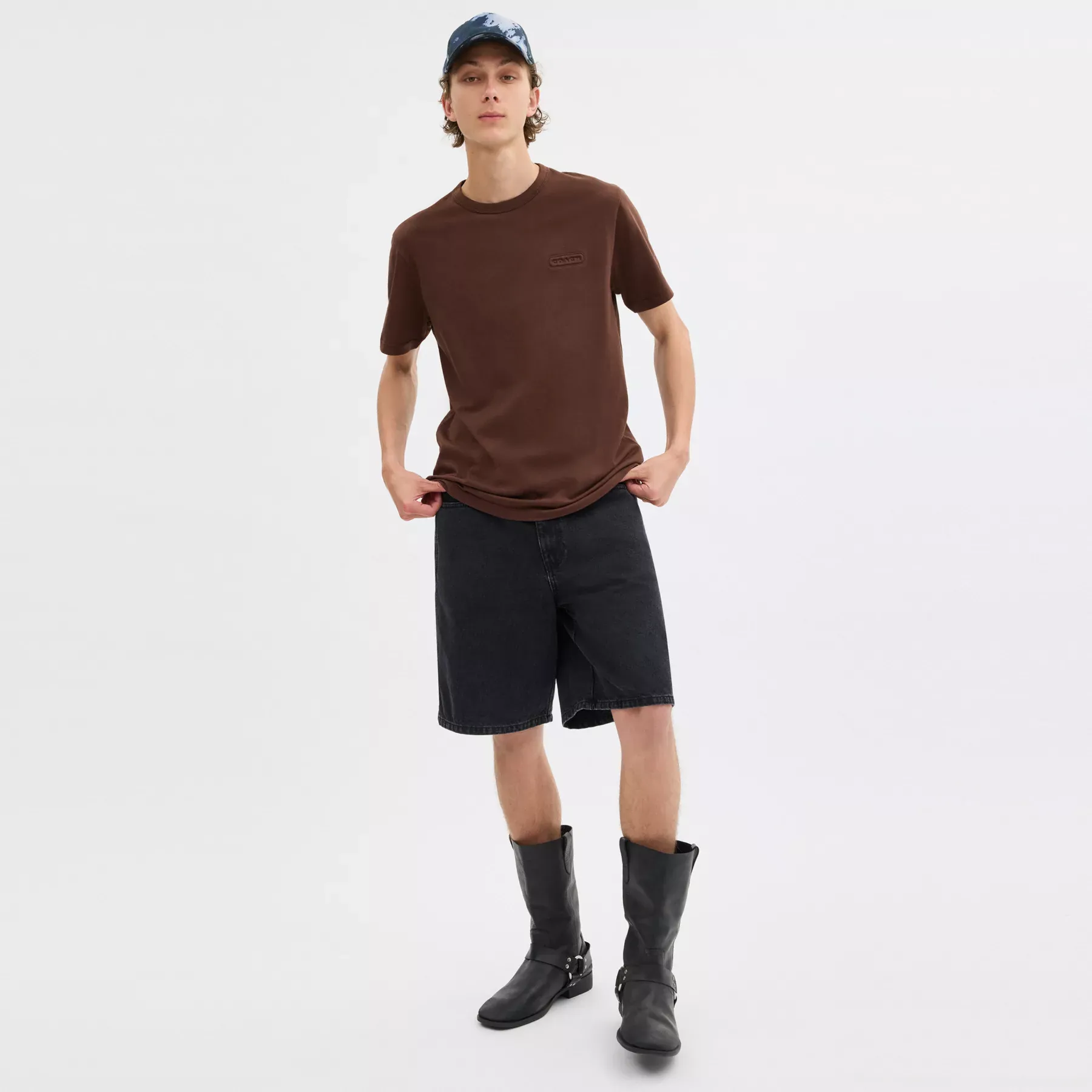 COACH Essential T-shirt Brun