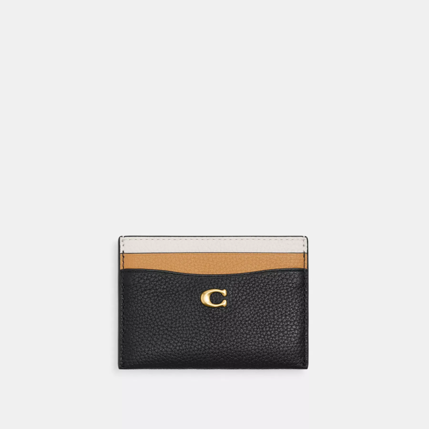 COACH Essentiellt Kortfodral I Colorblock Svart Multi