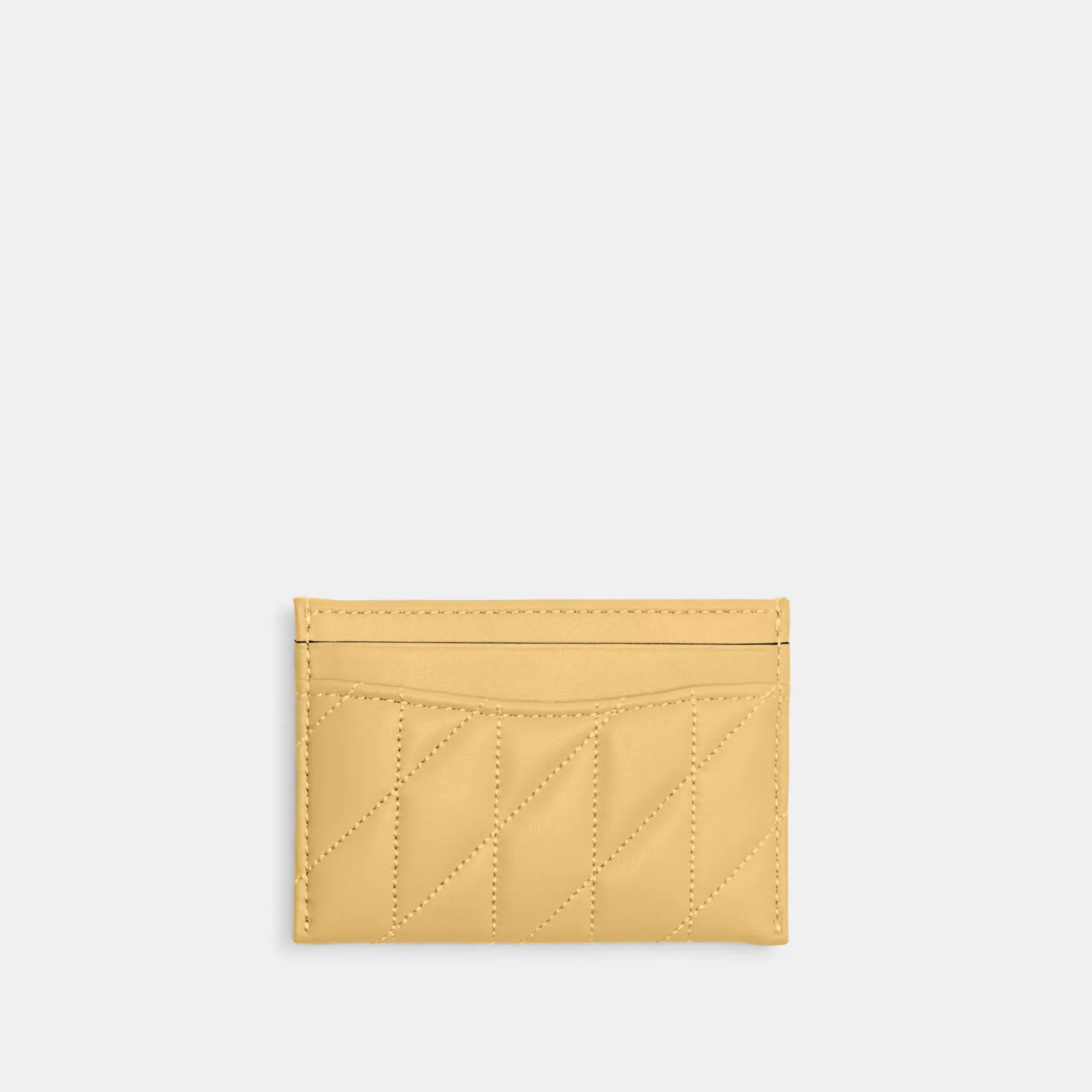 COACH Essentiellt kortfodral med kuddequiltning Hö