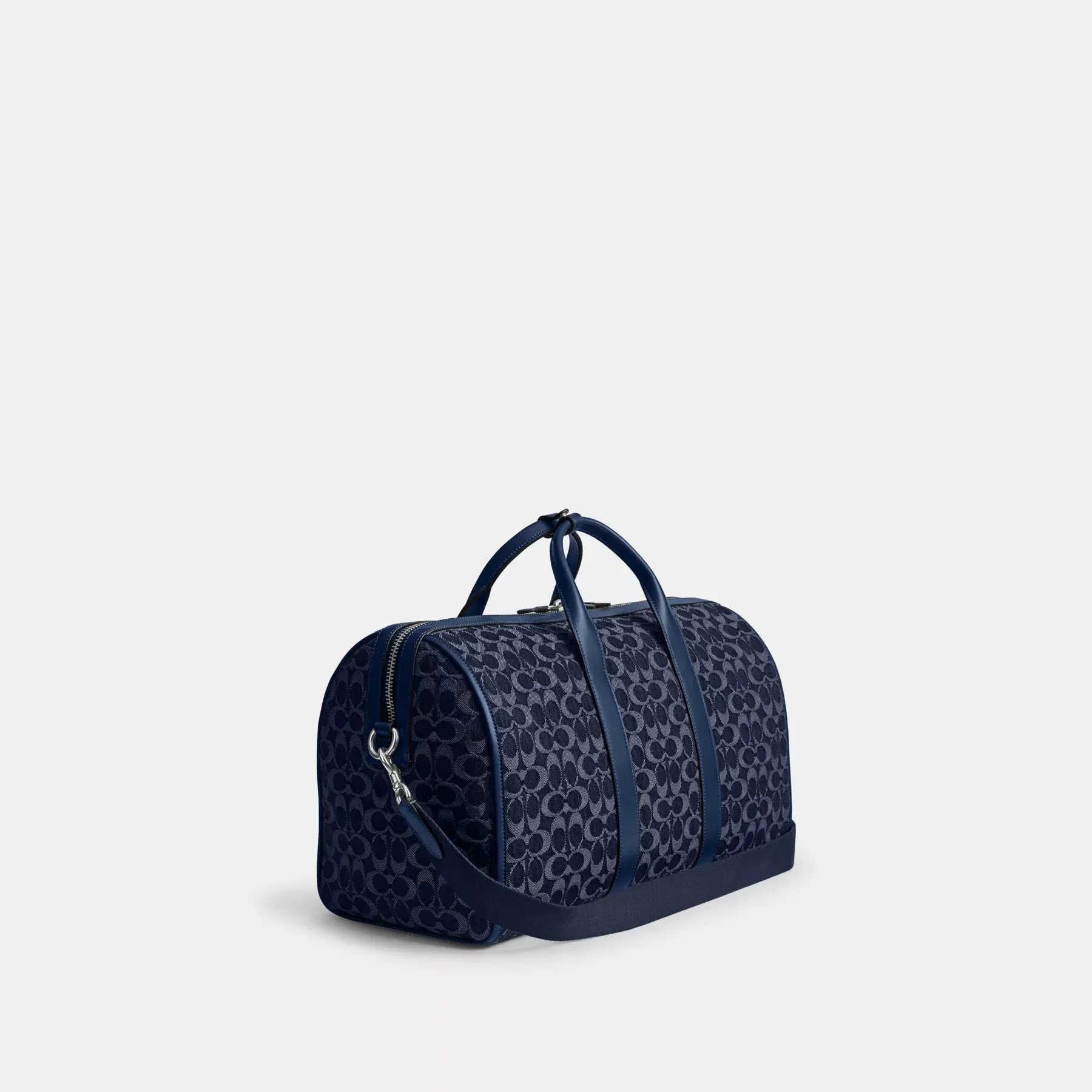 COACH Gotham Duffle 45 i signaturdenim Djupblå COACH Gotham Duffle 45 i signaturdenim Djupblå