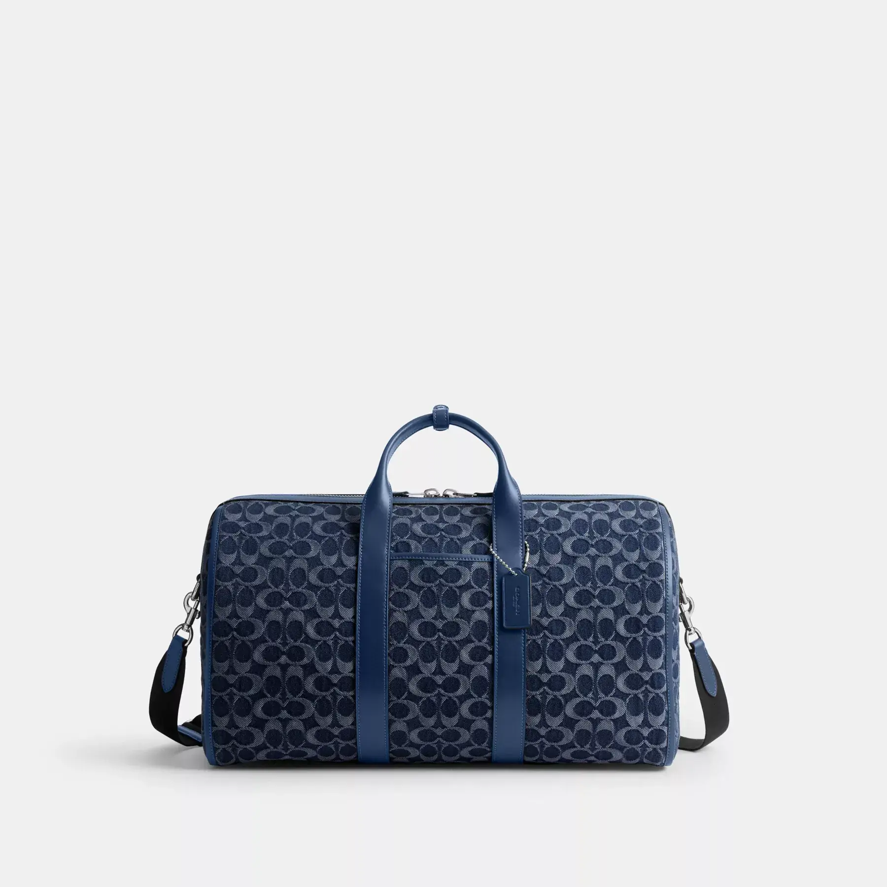 COACH Gotham Duffle 45 i signaturdenim Djupblå COACH Gotham Duffle 45 i signaturdenim Djupblå