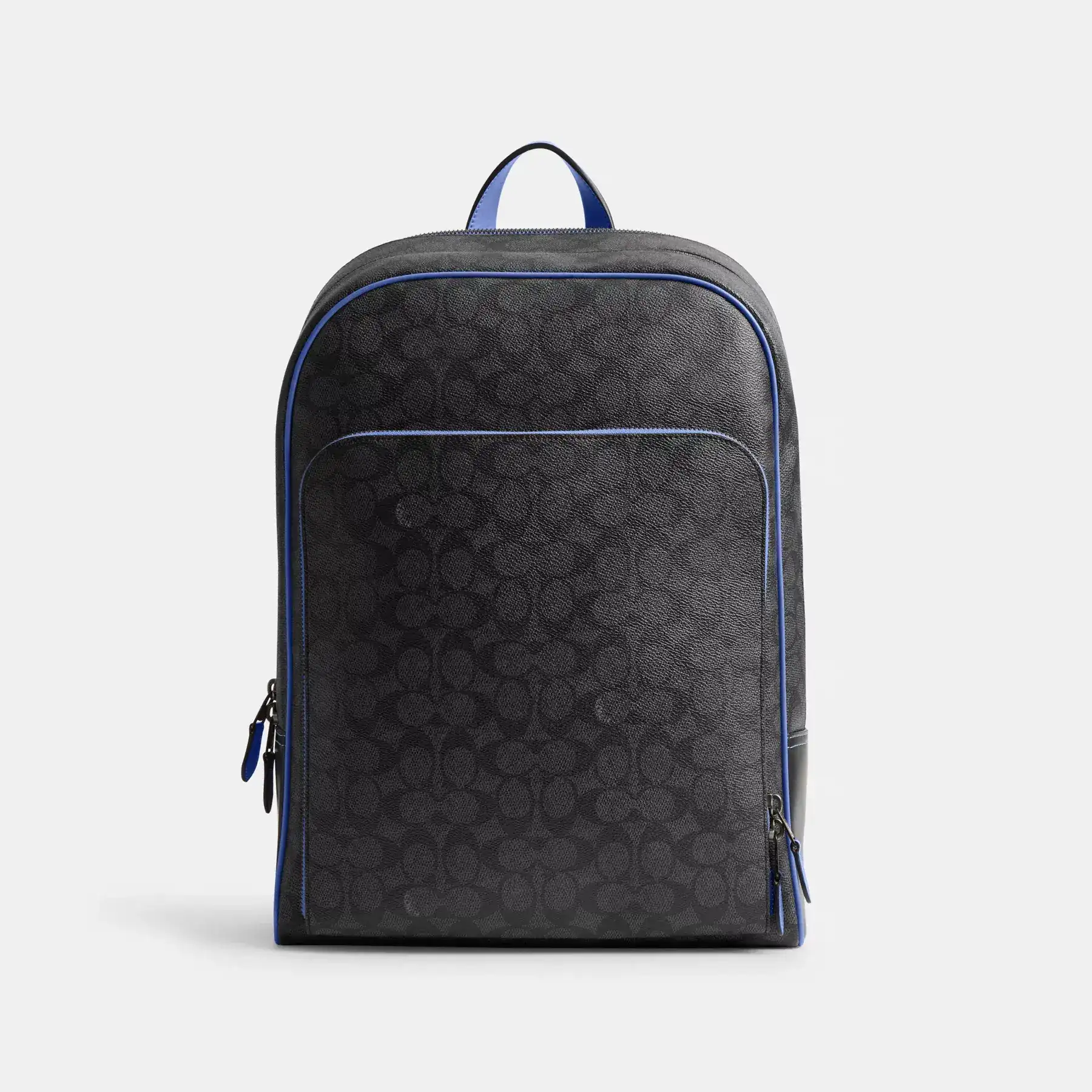 COACH Gotham Ryggsäck I Signatur Canvas Kol/Blåbär