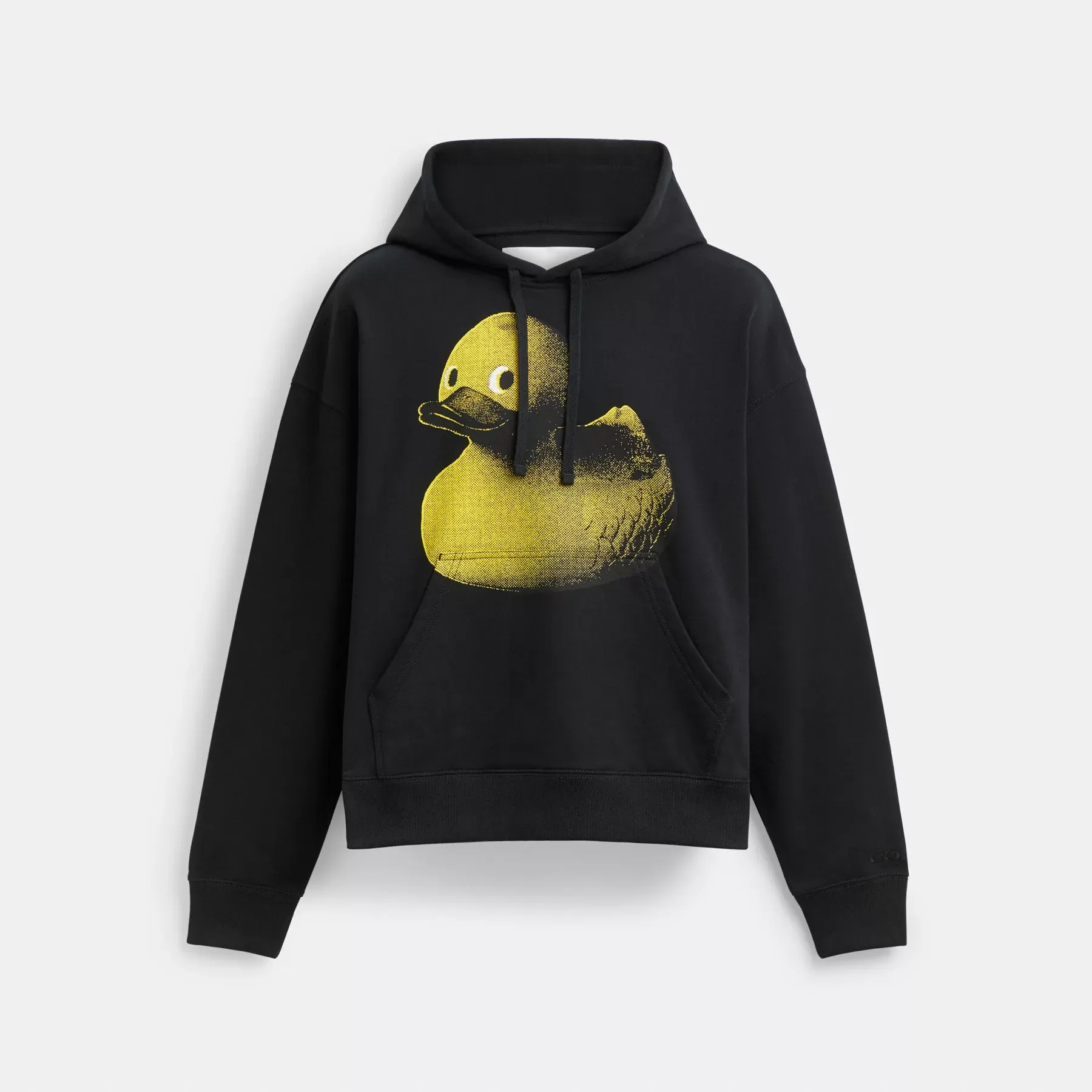 COACH Grafisk hoodie Svart