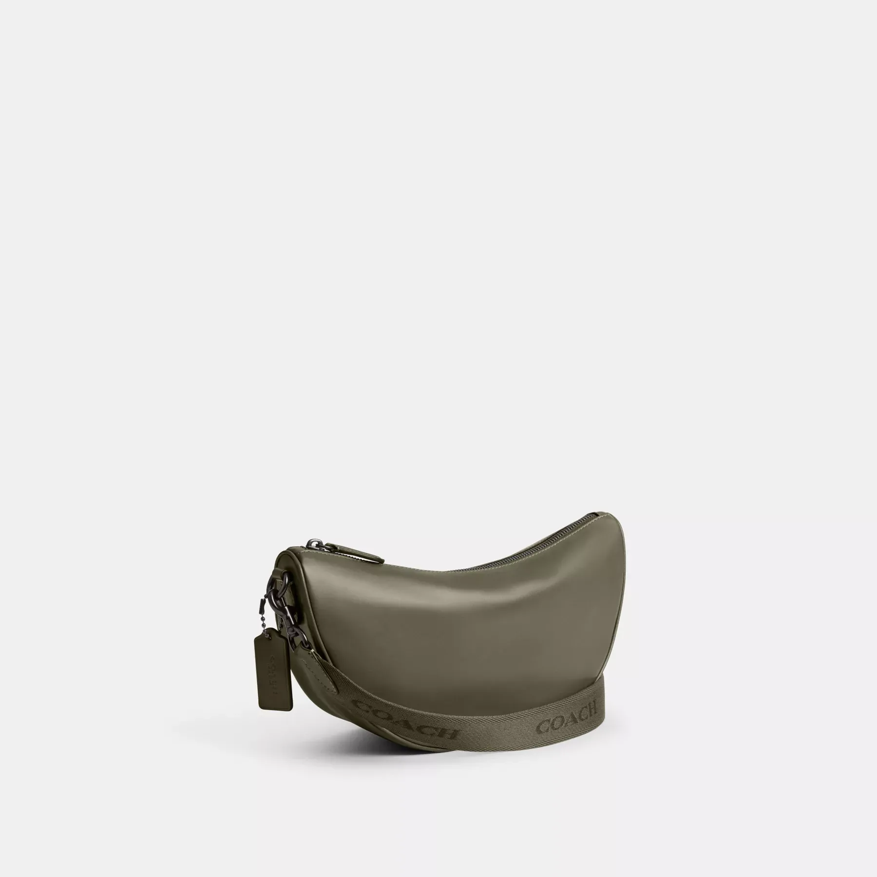 COACH Hall Soft Sling Bag Army Green