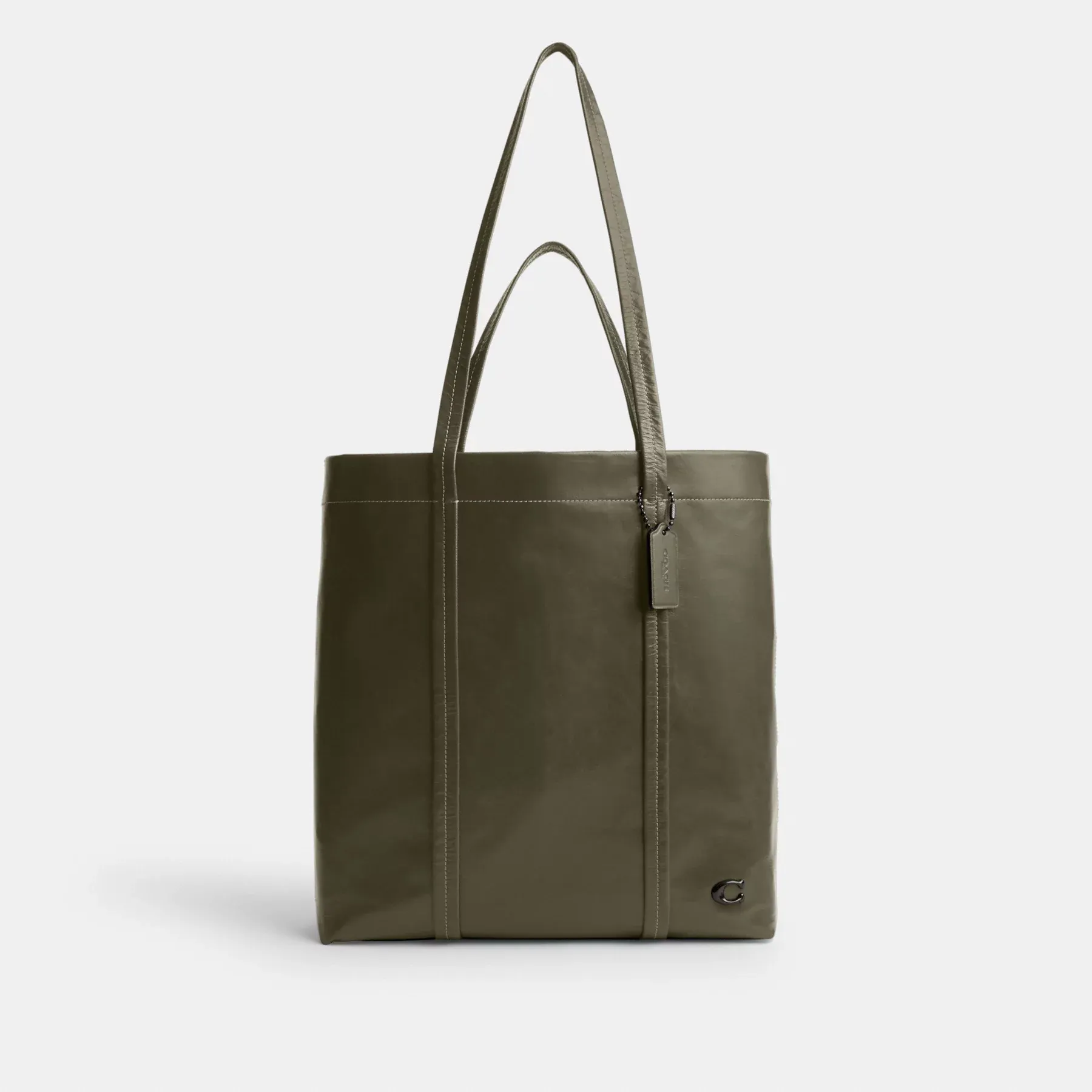 COACH Hall Tote Bag 33 Army Green