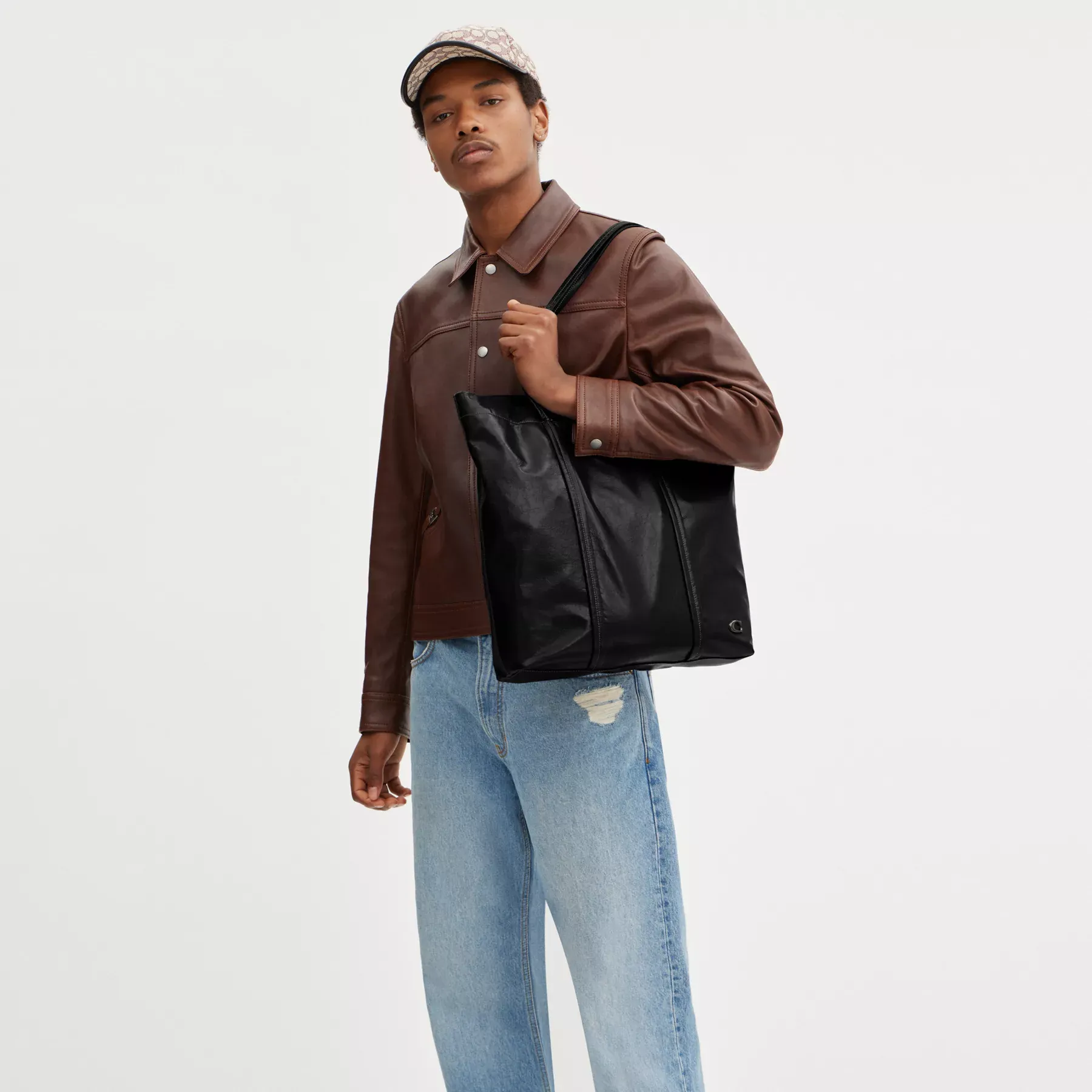 COACH Hall Tote Svart COACH Hall Tote Svart