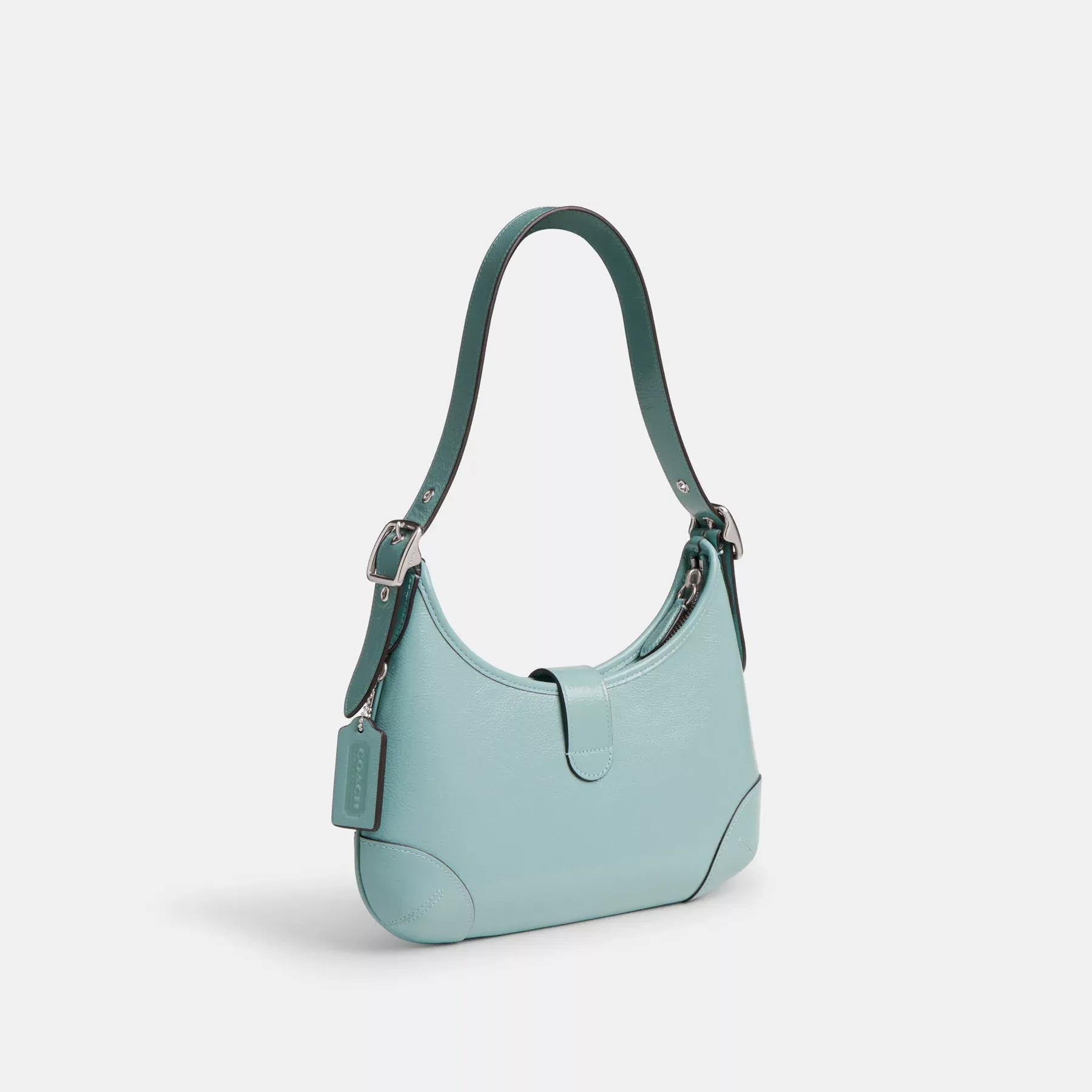 COACH Hamptons Hobo Bag Ljusblå COACH Hamptons Hobo Bag Ljusblå