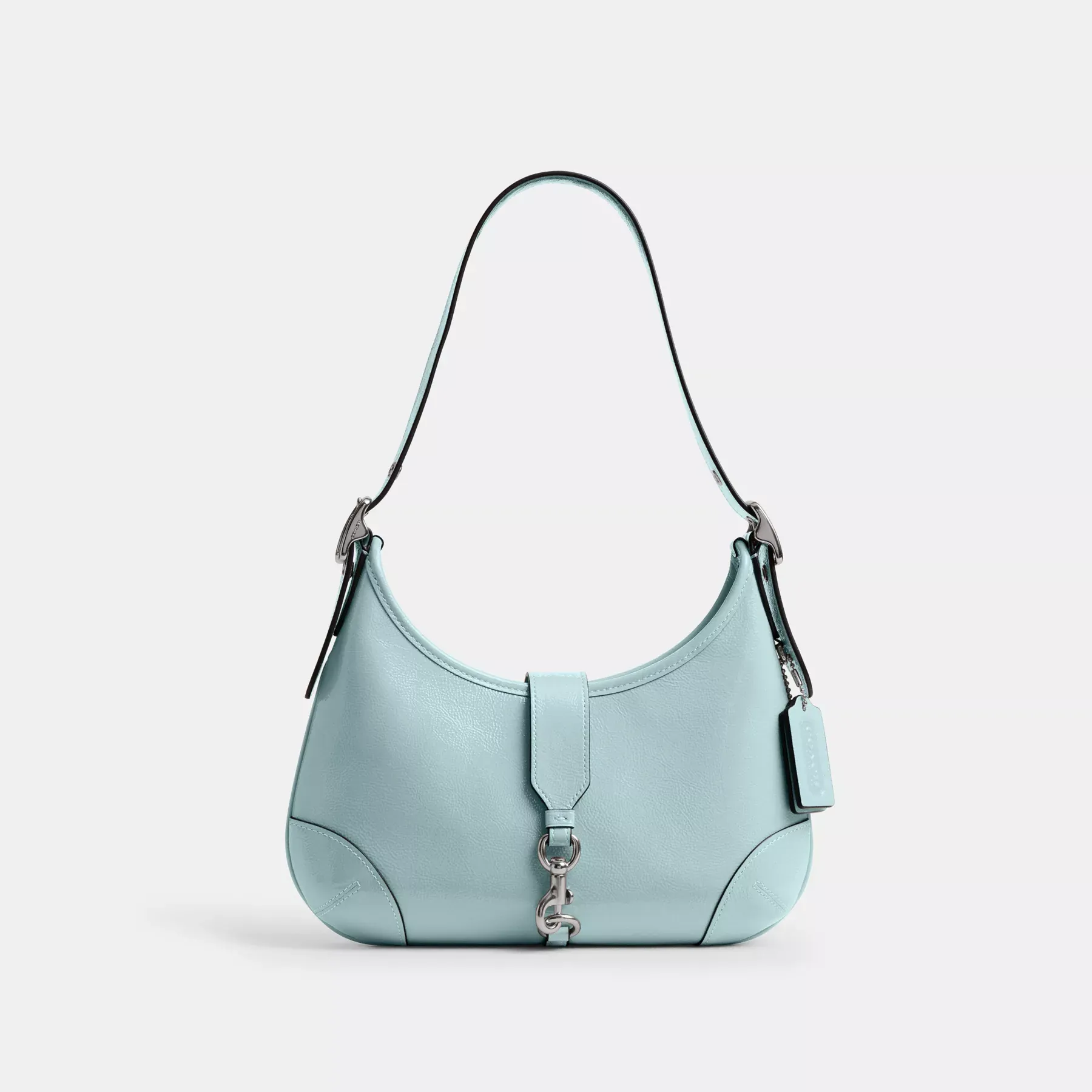 COACH Hamptons Hobo Bag Ljusblå COACH Hamptons Hobo Bag Ljusblå