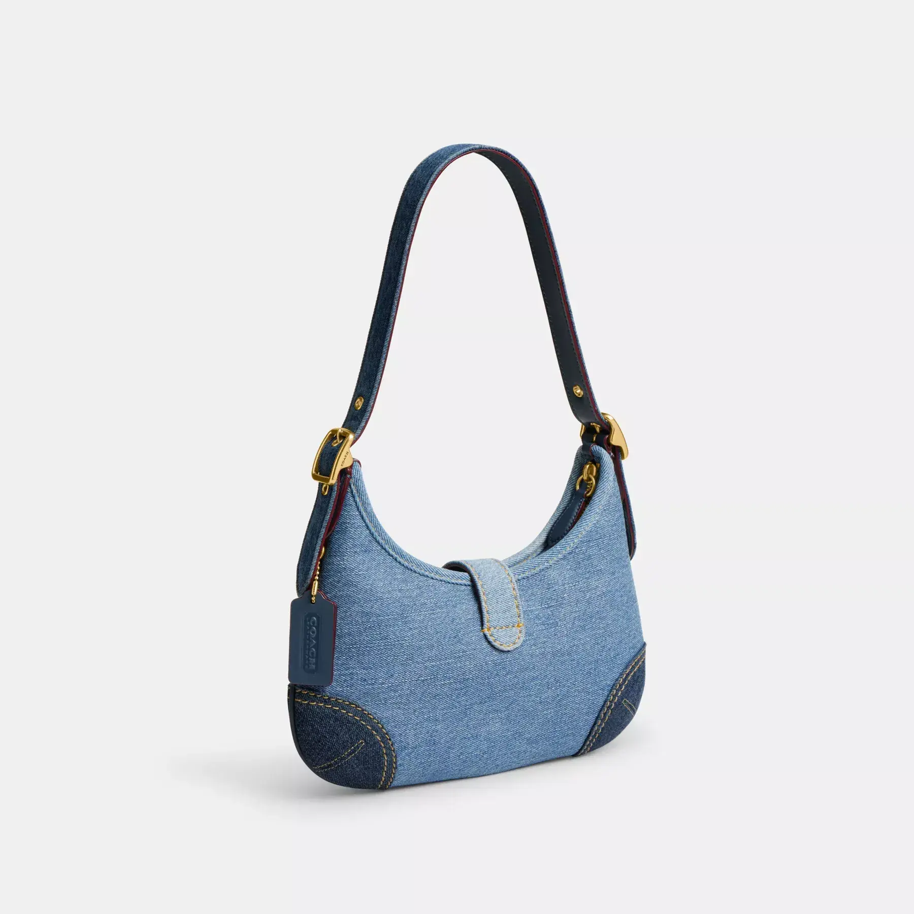 COACH Hamptons Hobo Bag Blå
