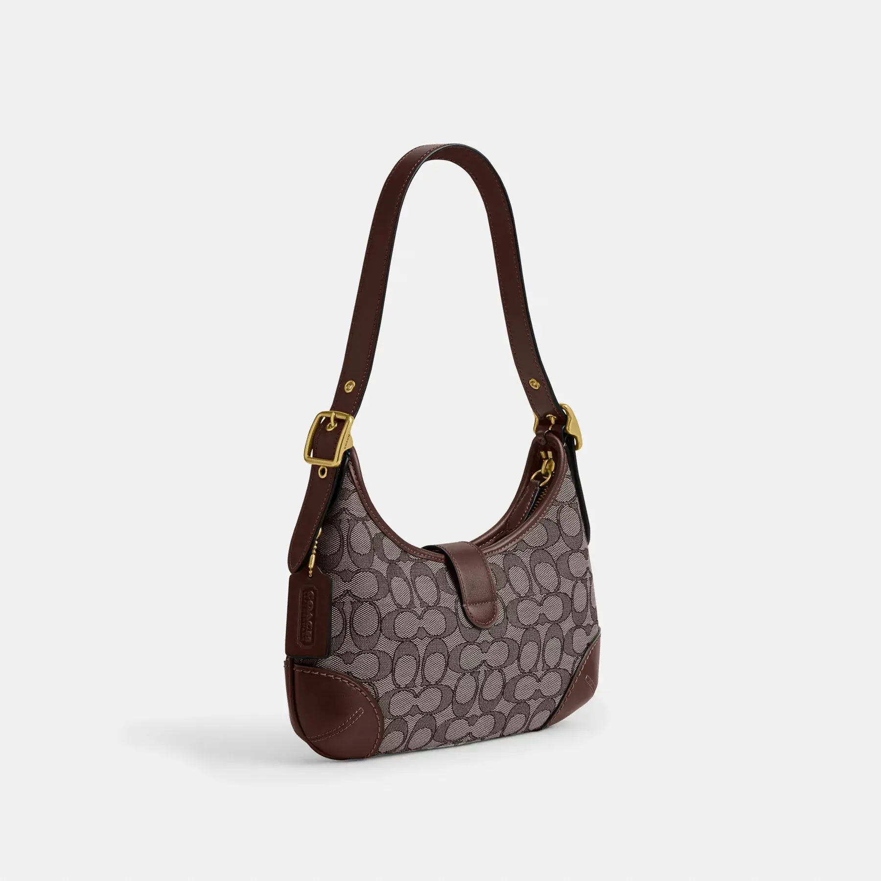 COACH Hamptons Hobo Bag I Signatur Jacquard Ek Lönn COACH Hamptons Hobo Bag I Signatur Jacquard Ek Lönn