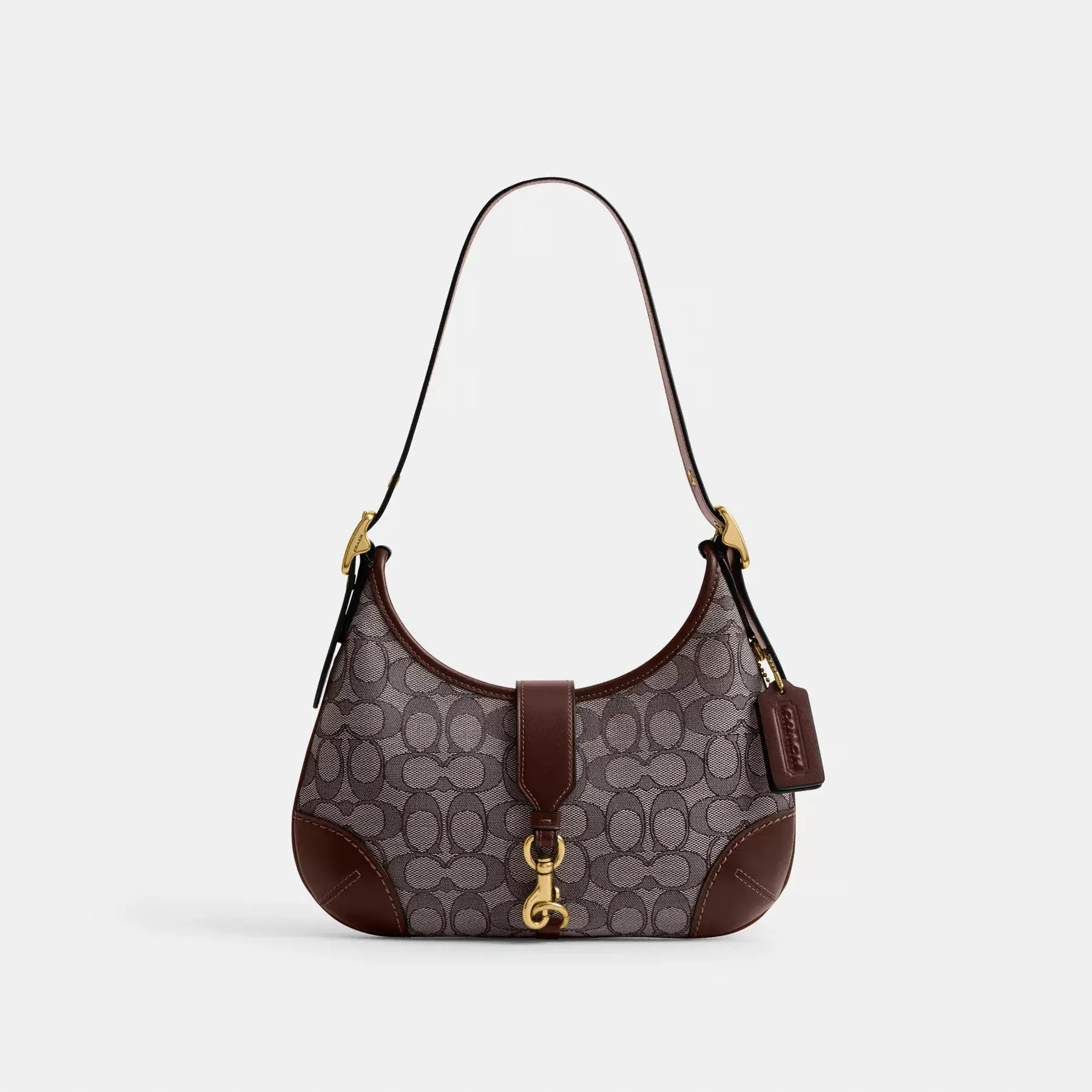COACH Hamptons Hobo Bag I Signatur Jacquard Ek Lönn COACH Hamptons Hobo Bag I Signatur Jacquard Ek Lönn