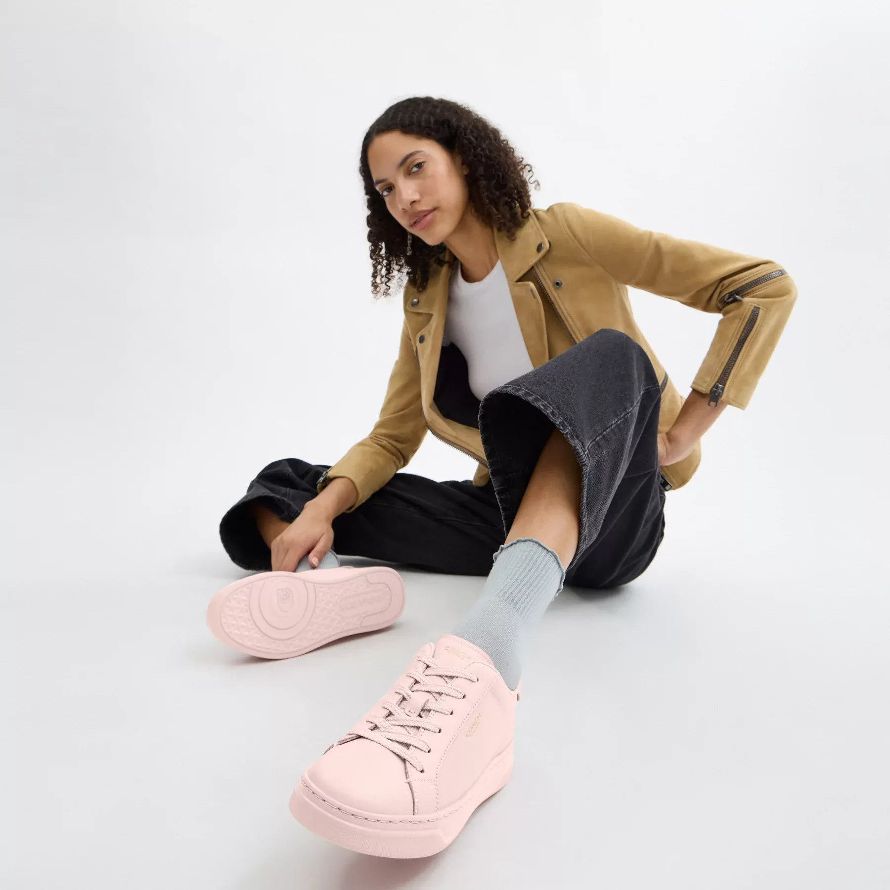 COACH High Line Sneaker Rodna COACH High Line Sneaker Rodna