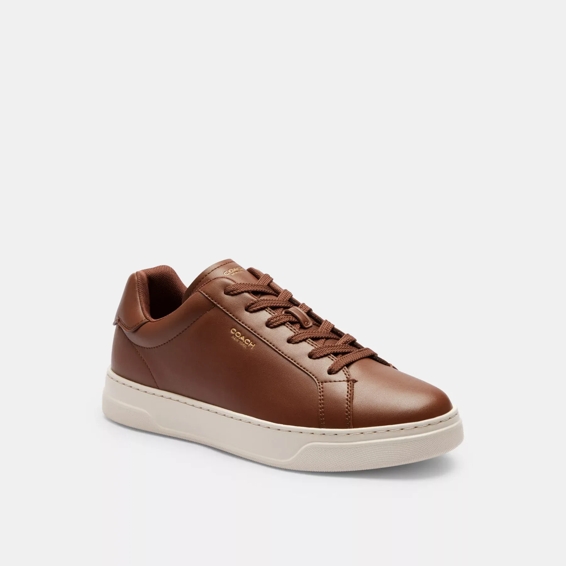 COACH High Line Sneaker Mörk sadel