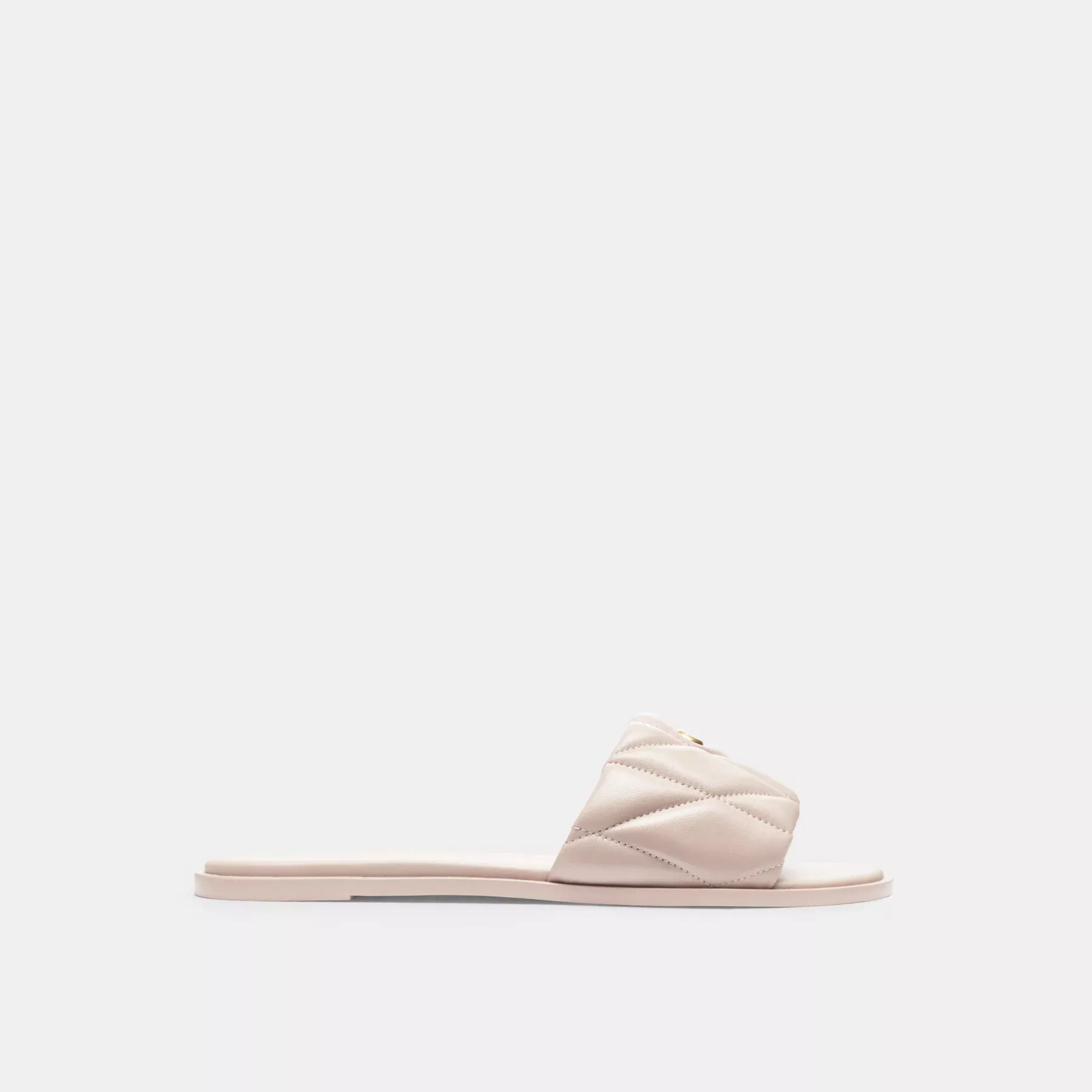 COACH Holly Sandal Med Quiltning Rodna