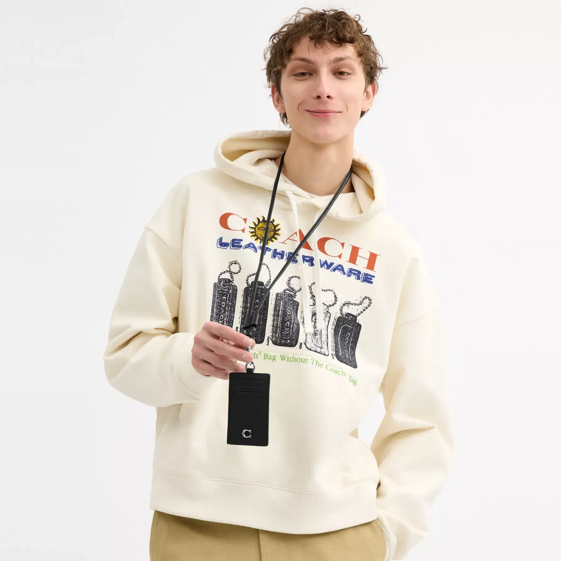 COACH ID Lanyard Svart COACH ID Lanyard Svart