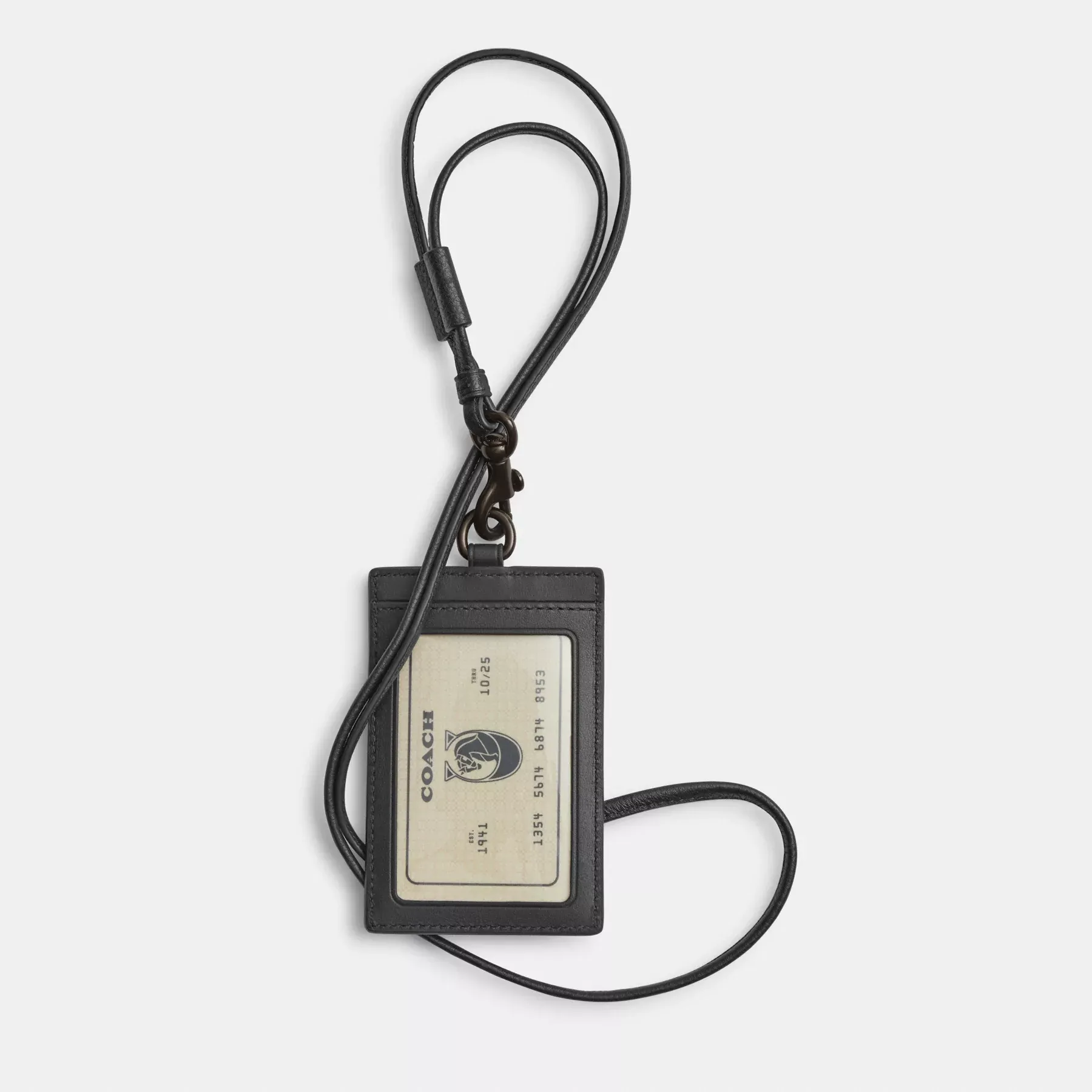 COACH ID Lanyard I Signature Denim Kol