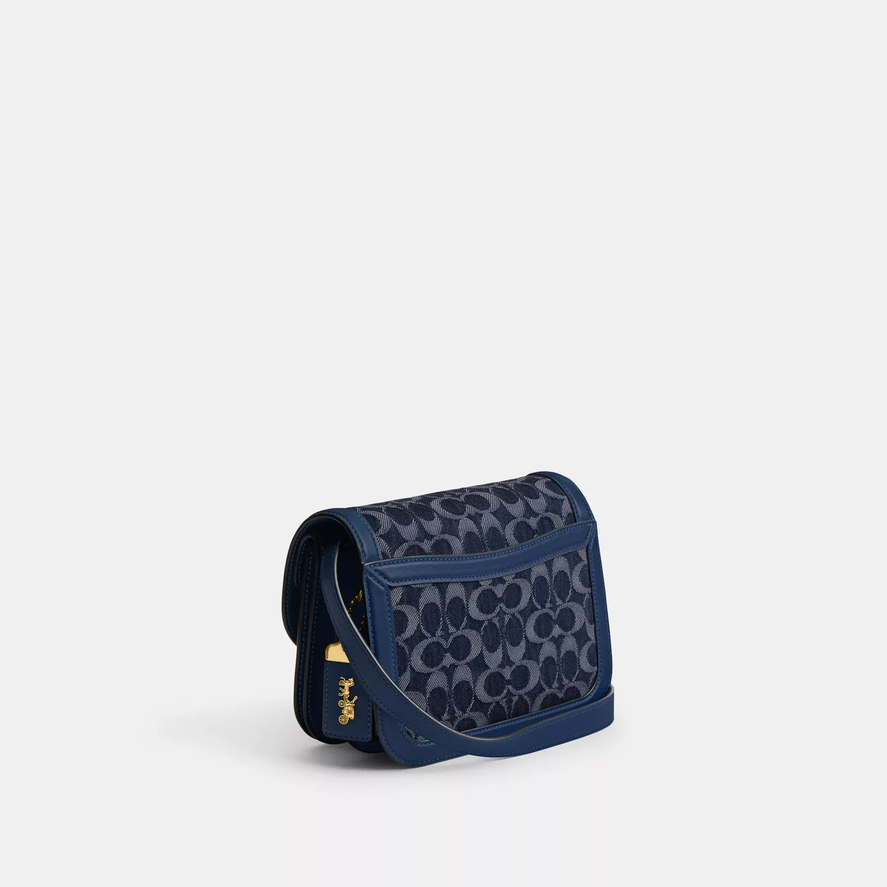 COACH Idolväska I Signatur Denim Deep Blue Multi COACH Idolväska I Signatur Denim Deep Blue Multi
