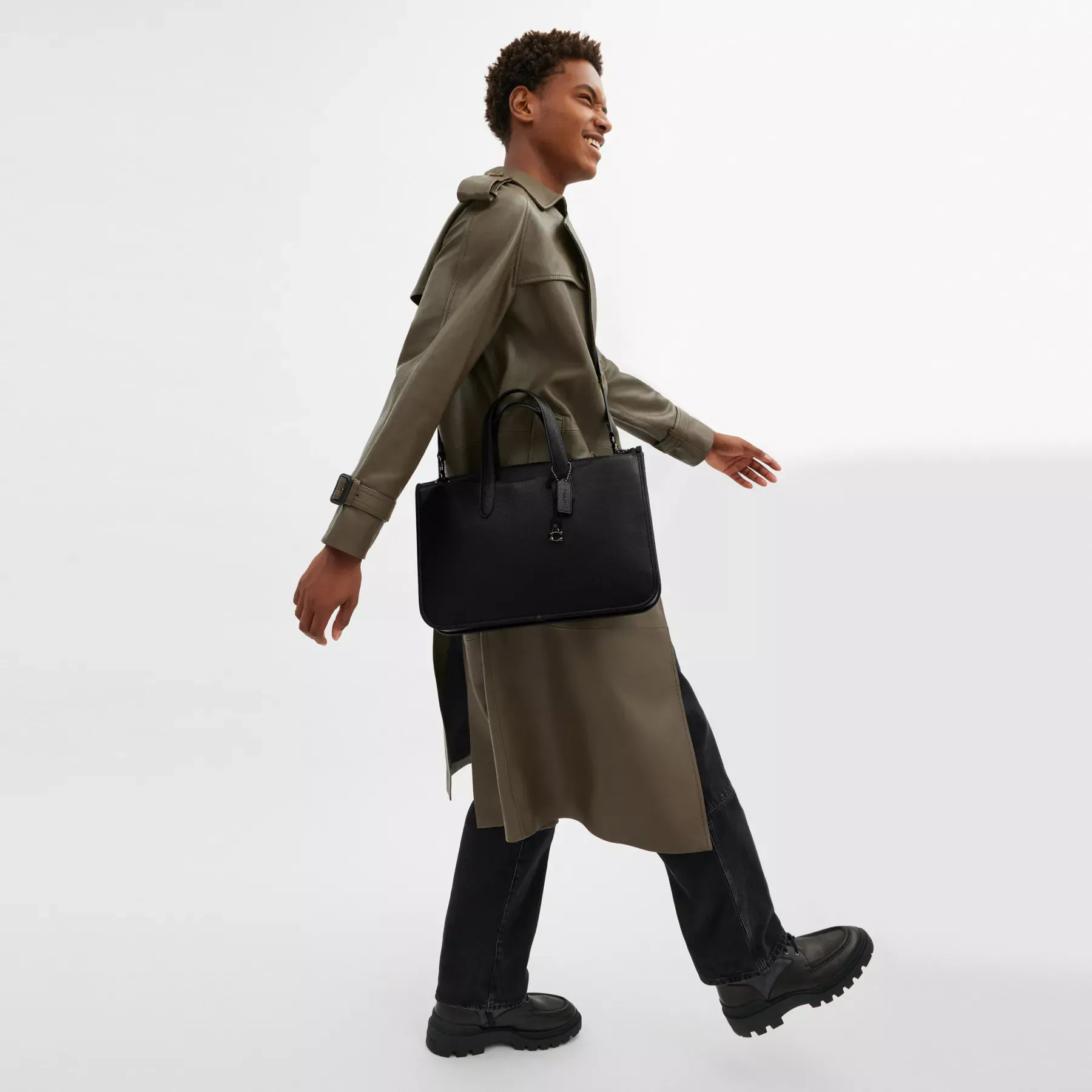COACH Isaac Workbag Svart COACH Isaac Workbag Svart
