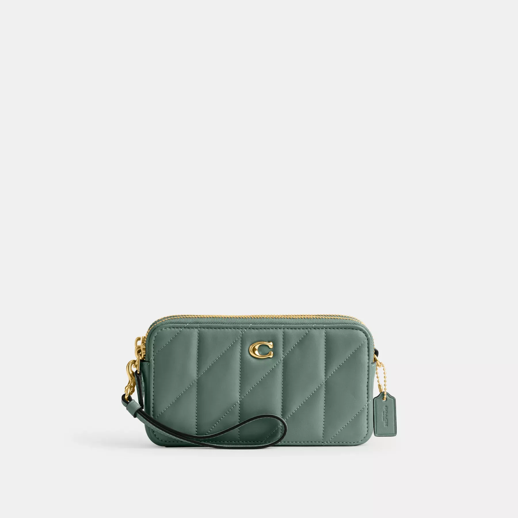 COACH Kira Crossbody-väska med kuddequiltning B4/Sage