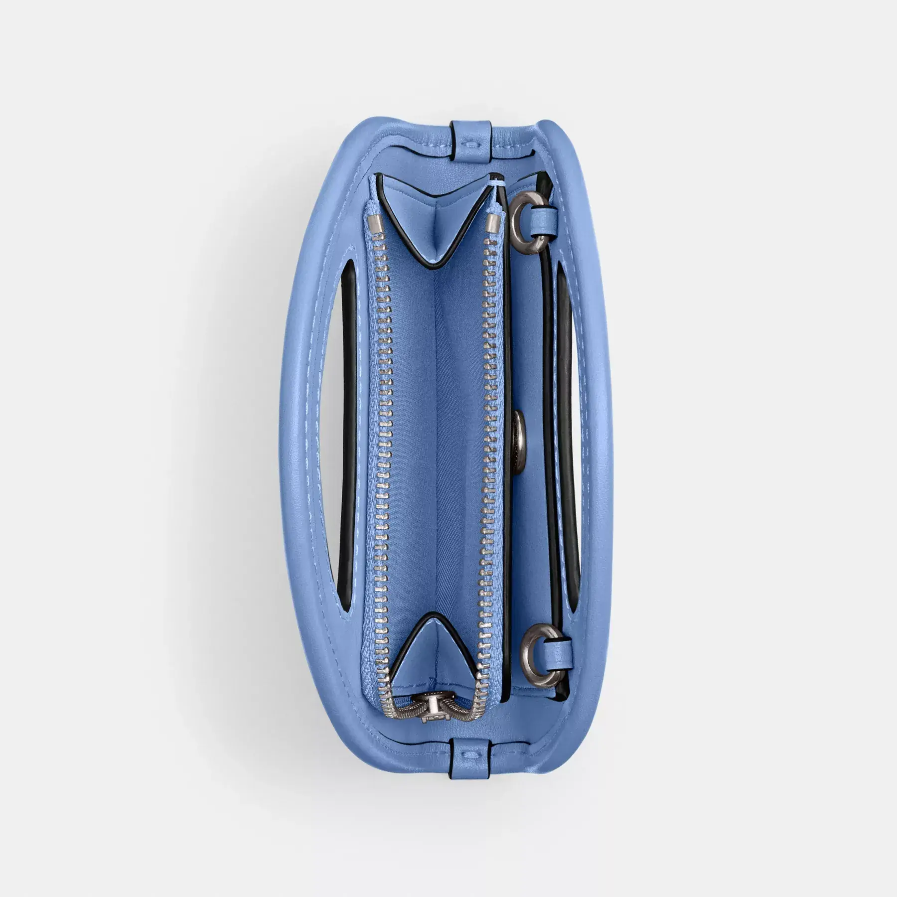COACH Kortfodral med övre handtag Mist Blue COACH Kortfodral med övre handtag Mist Blue