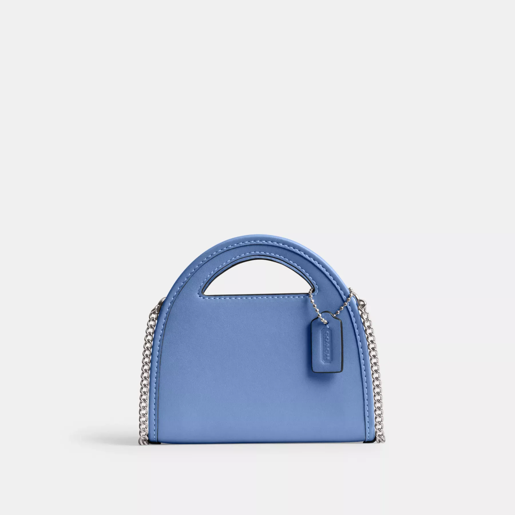 COACH Kortfodral med övre handtag Mist Blue