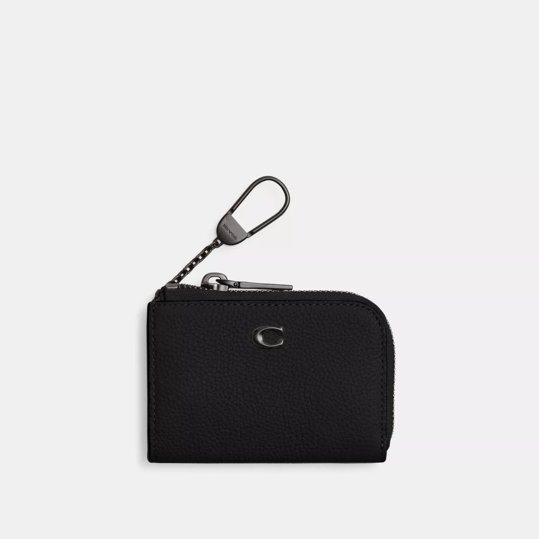 COACH L-Zip nyckelfodral Svart COACH L-Zip nyckelfodral Svart