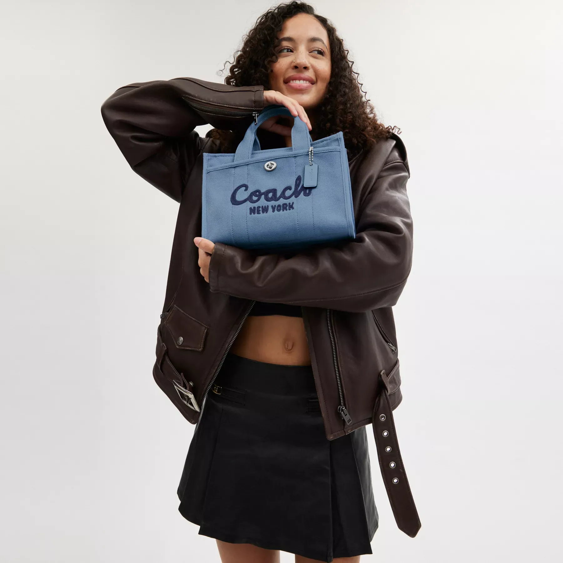 COACH Lastväska 26 Slate Blue COACH Lastväska 26 Slate Blue