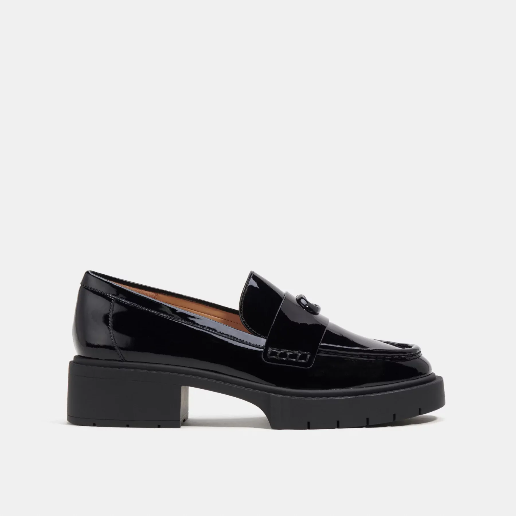 COACH Leah Loafer Svart patent COACH Leah Loafer Svart patent