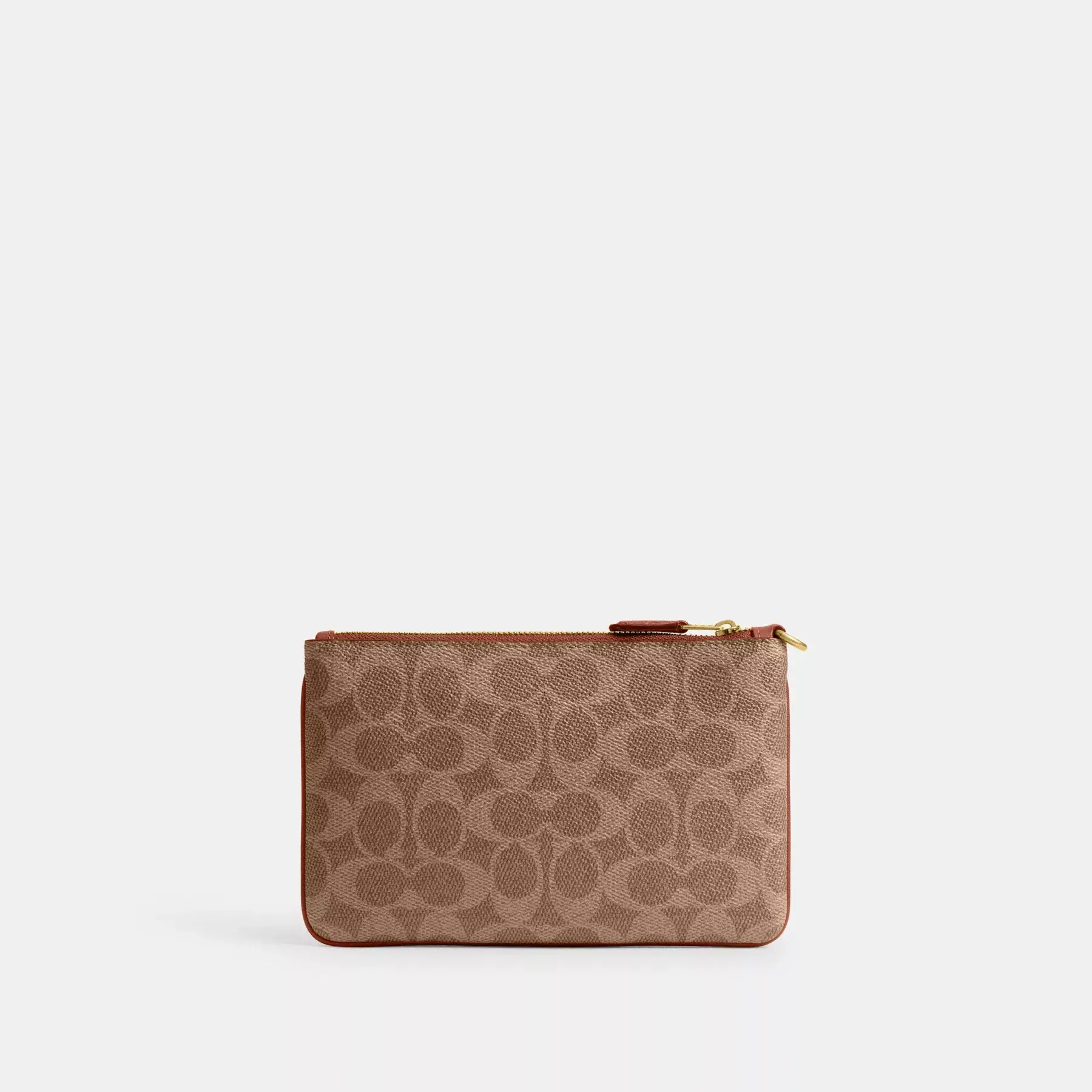 COACH Liten Armband I Signatur Canvas Tan Caramel