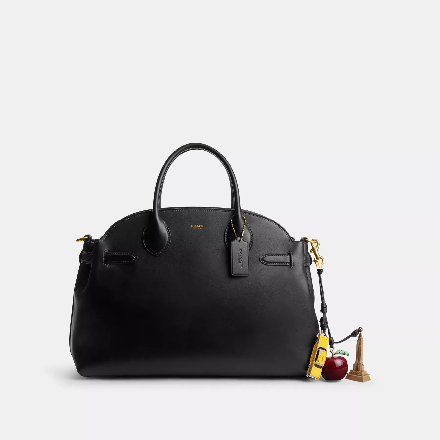 COACH Liten New York Cluster Bag Charm Mång
