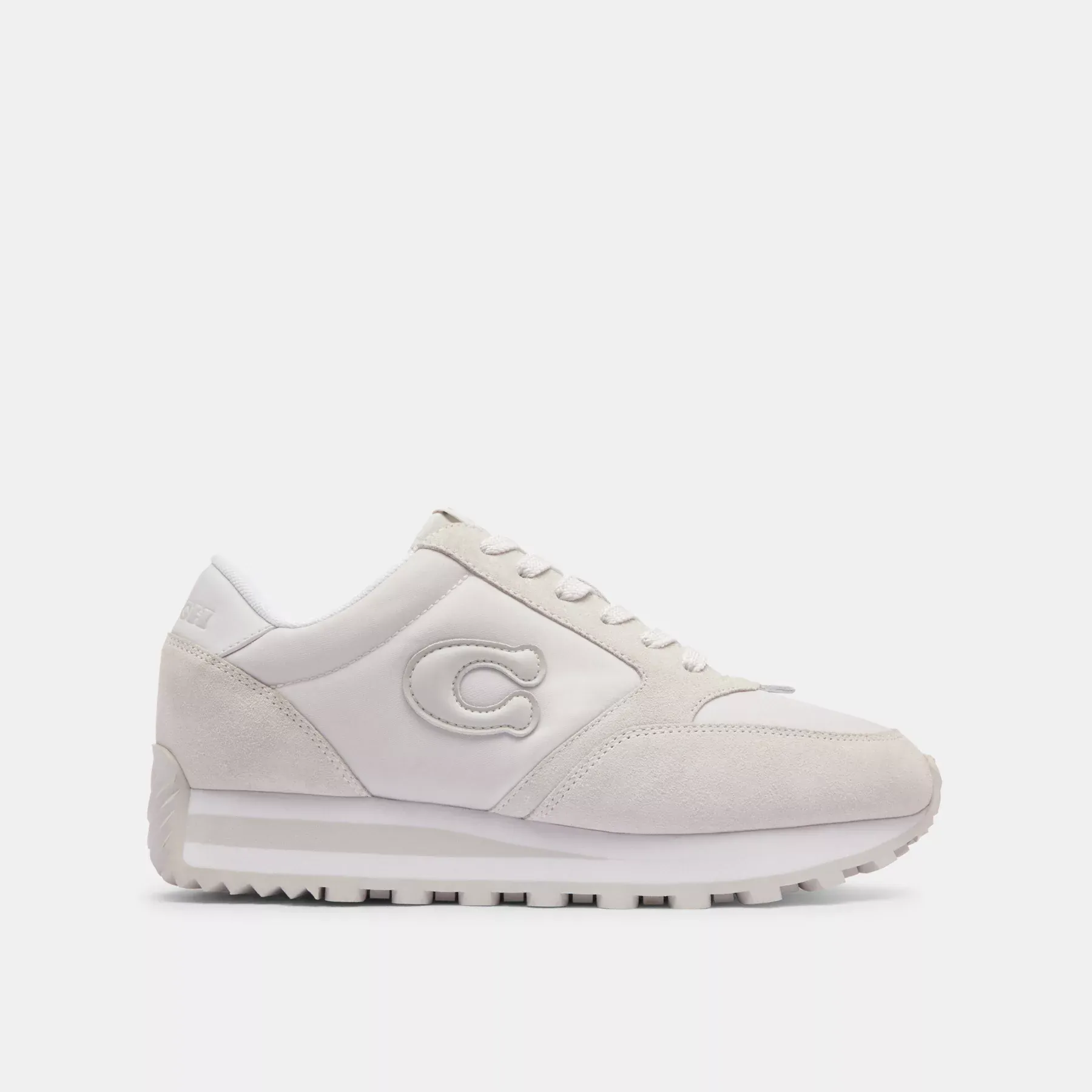COACH Löparsneaker Optik Vit COACH Löparsneaker Optik Vit