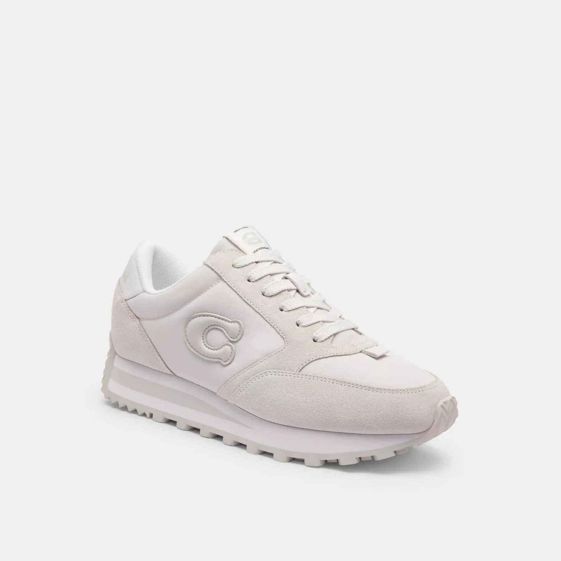 COACH Löparsneaker Optik Vit COACH Löparsneaker Optik Vit