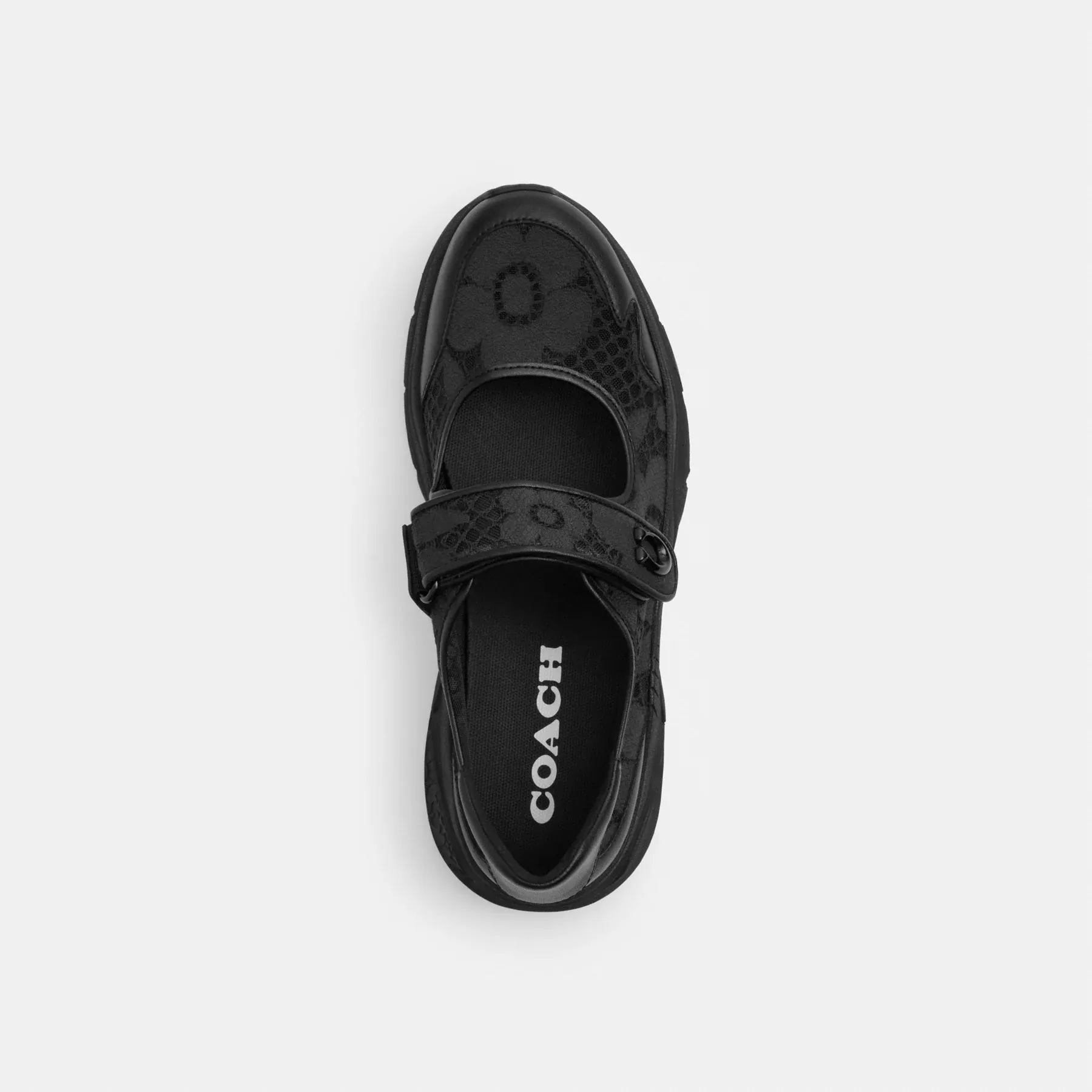 COACH Mary Jane Sneaker Svart COACH Mary Jane Sneaker Svart
