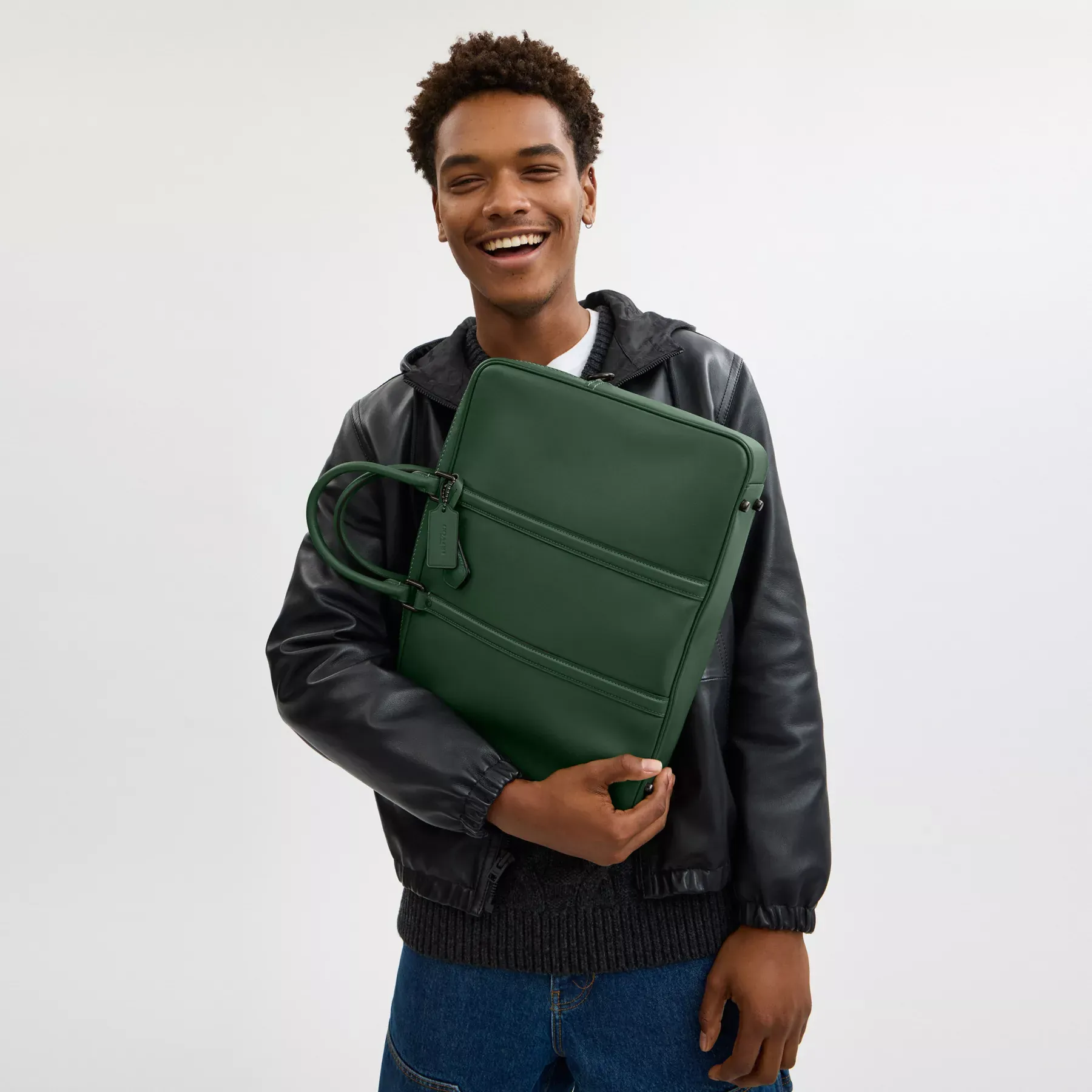 COACH Metropolitan Workbag Hunter Green COACH Metropolitan Workbag Hunter Green
