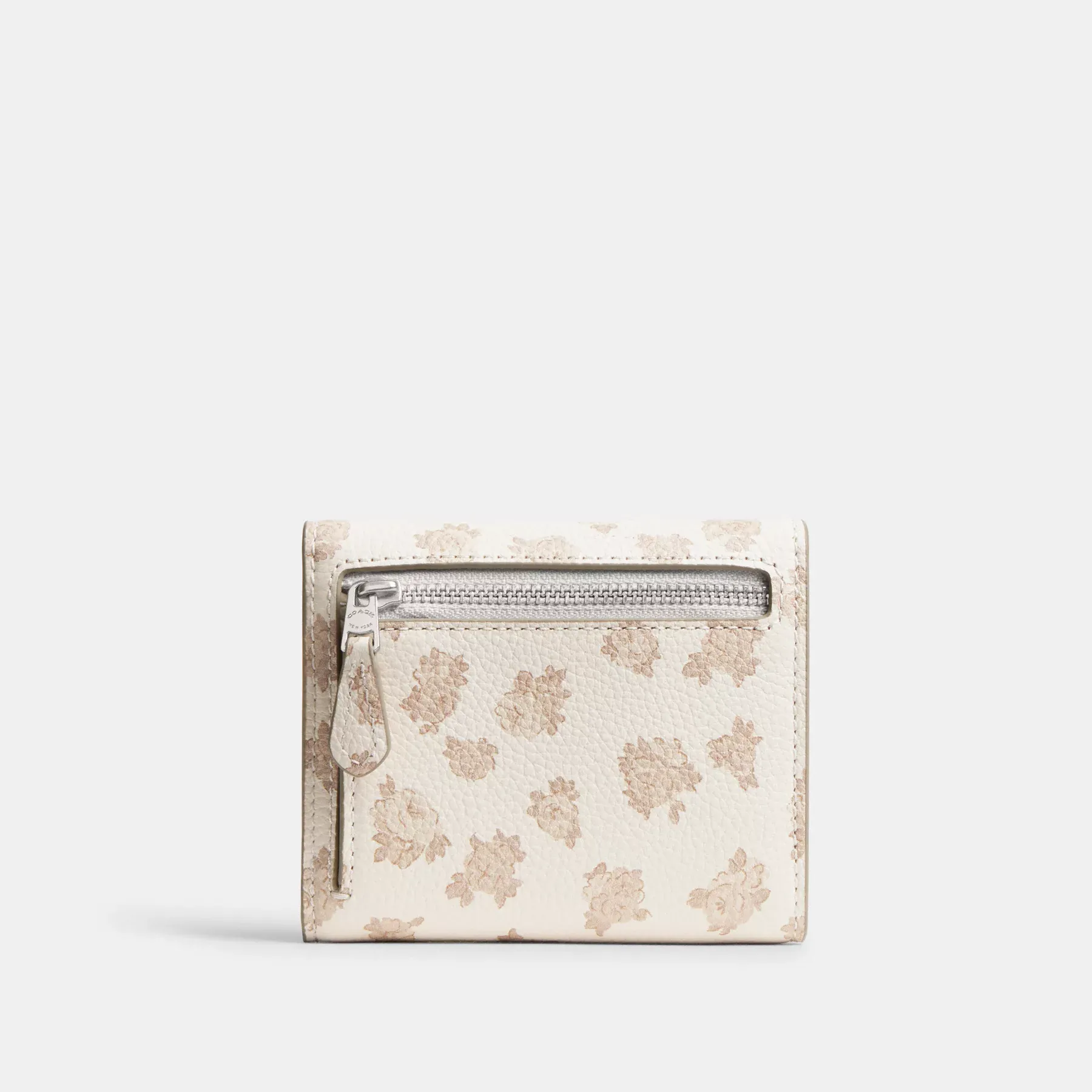 COACH Mila Liten Flikplånbok Med Blommönster Chalk Multi