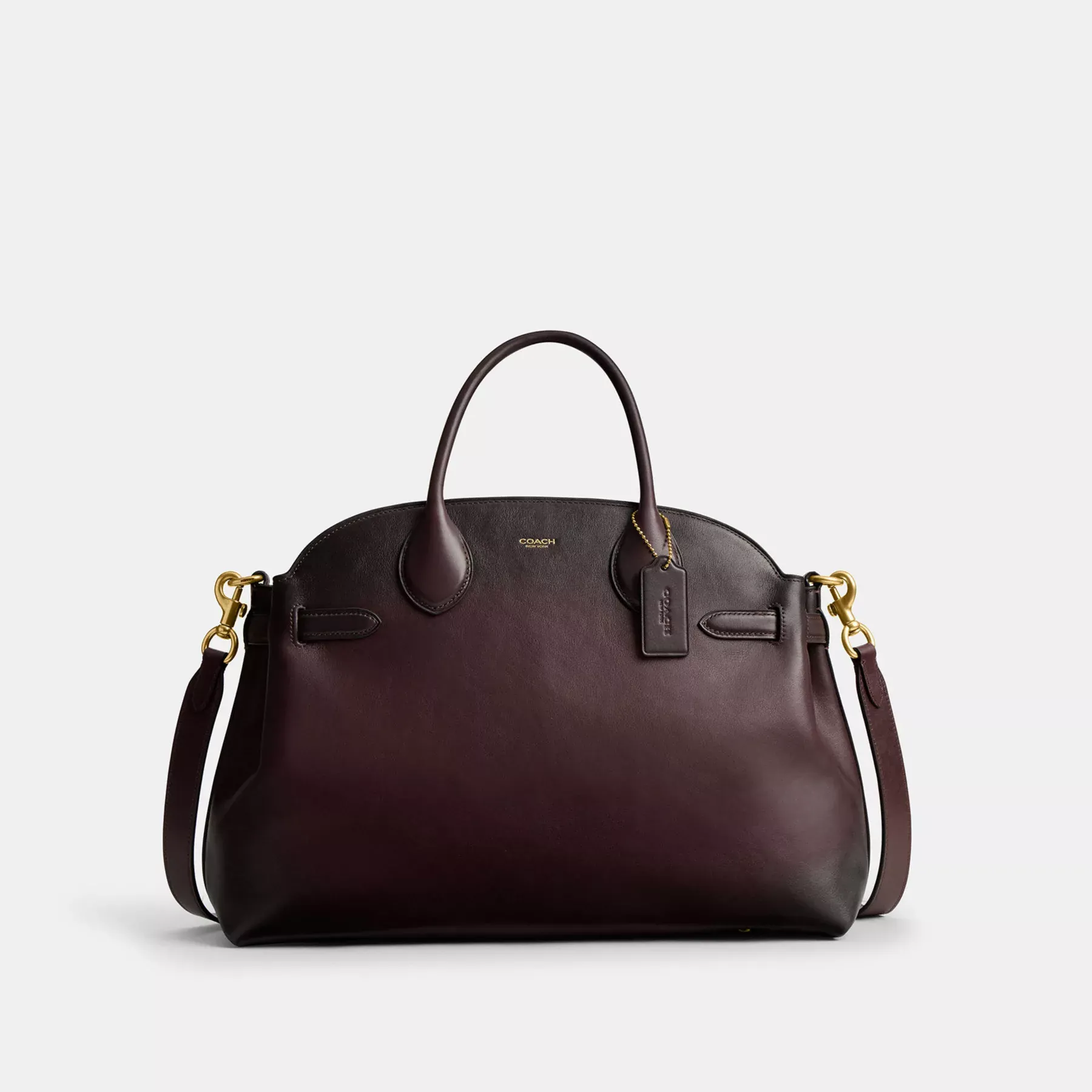 COACH Mjuk Empire Carryall Bag 40 Merlot COACH Mjuk Empire Carryall Bag 40 Merlot