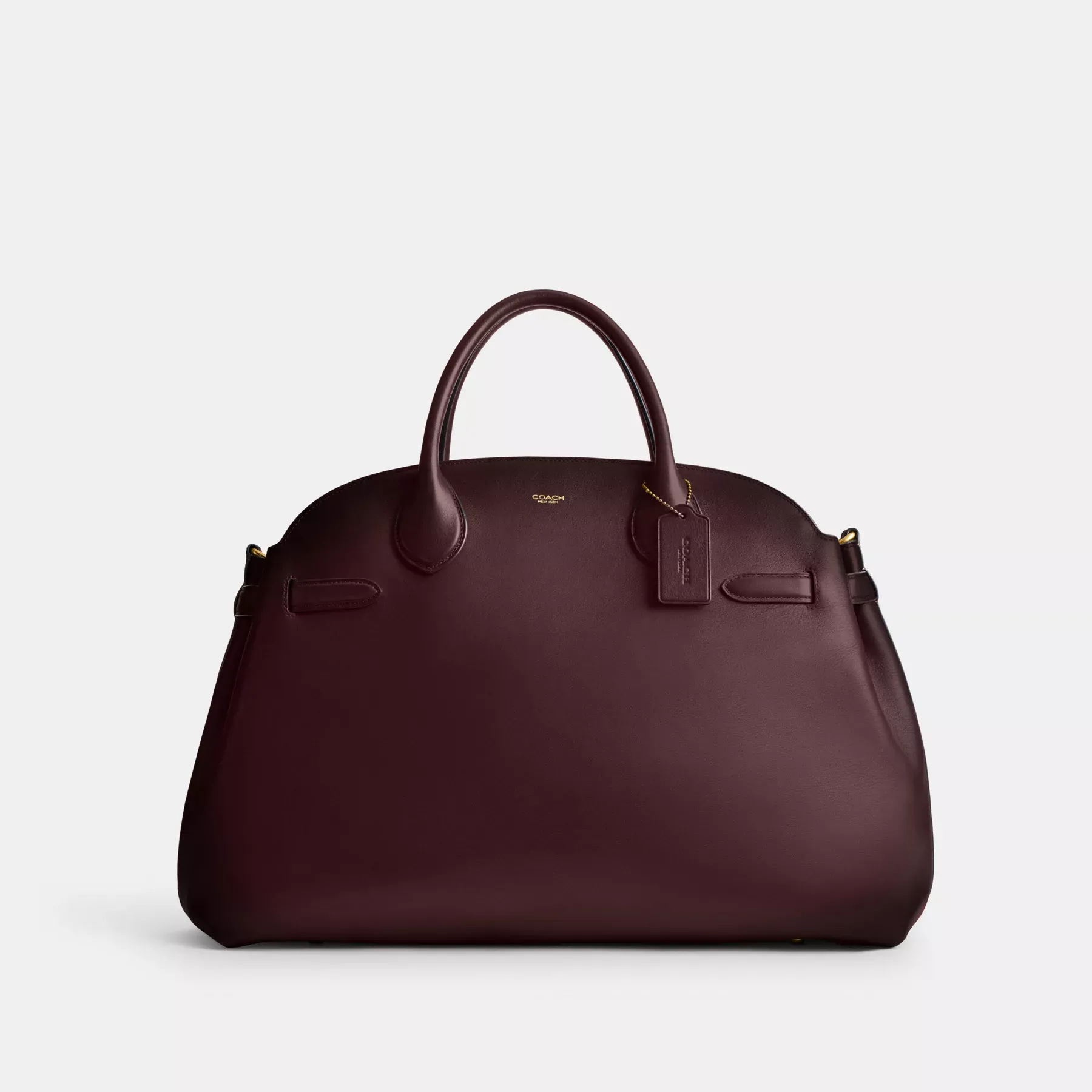COACH Mjuk Empire väska 48 Merlot