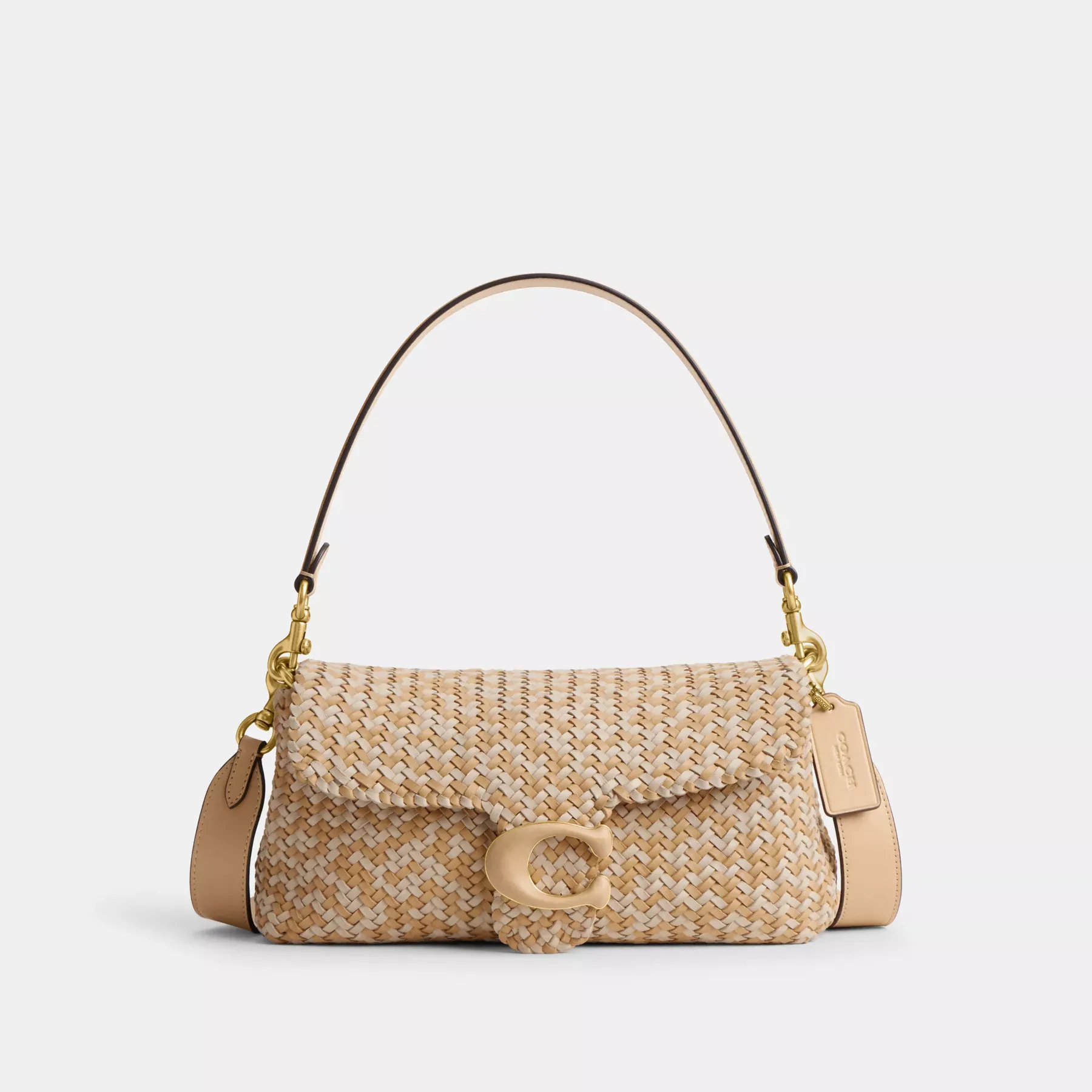 COACH Mjuk Tabby axelväska Tan/Ivory COACH Mjuk Tabby axelväska Tan/Ivory