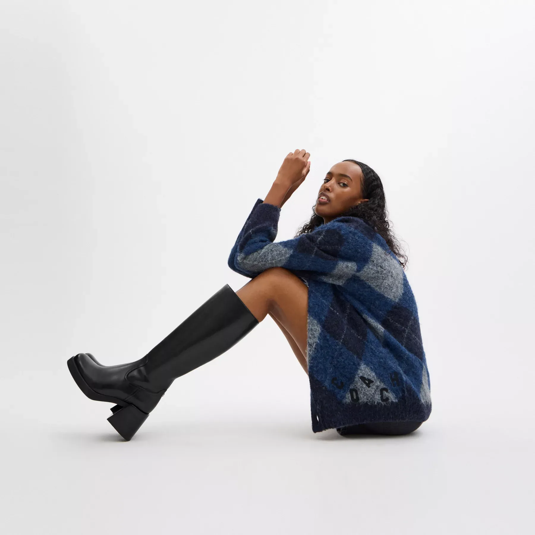 COACH Natasha Boot Svart COACH Natasha Boot Svart