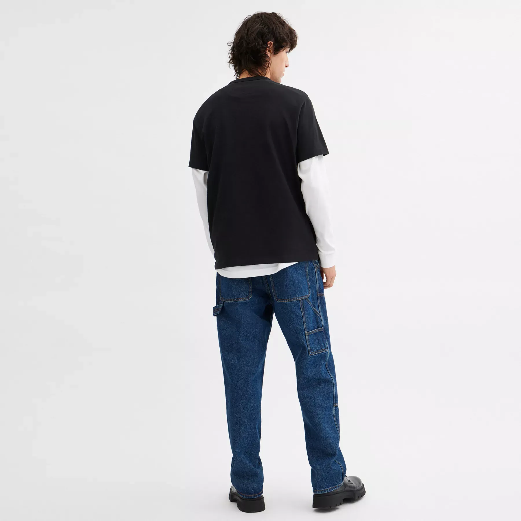 COACH New Year Coach Snake Script T-shirt i ekologisk bomull Svart COACH New Year Coach Snake Script T-shirt i ekologisk bomull Svart