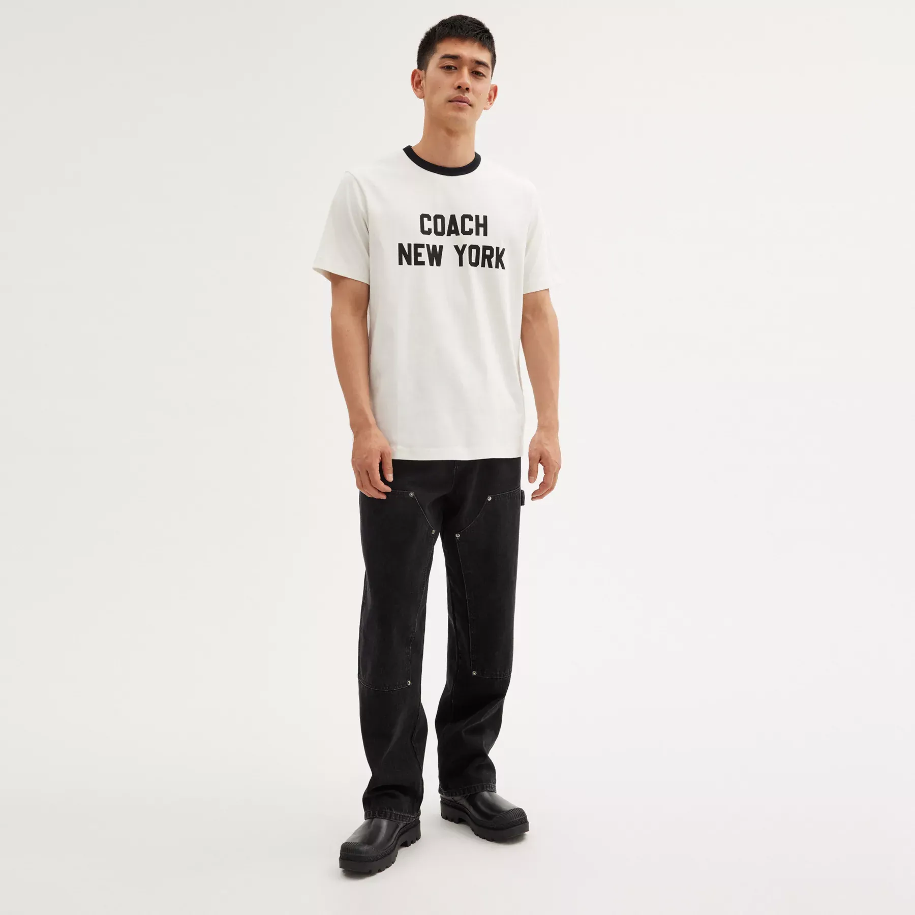 COACH New York T-shirt Vit