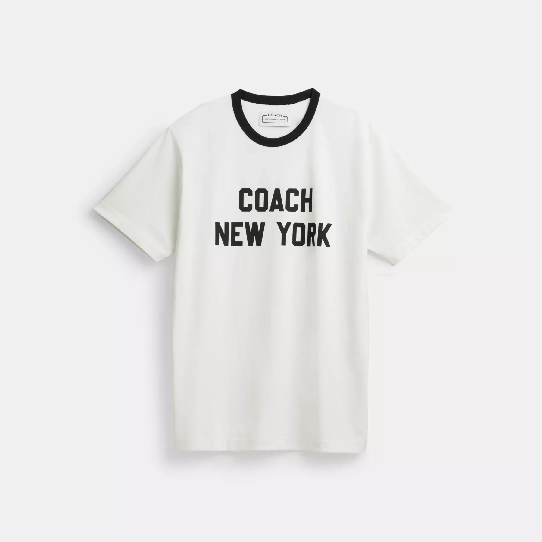 COACH New York T-shirt Vit