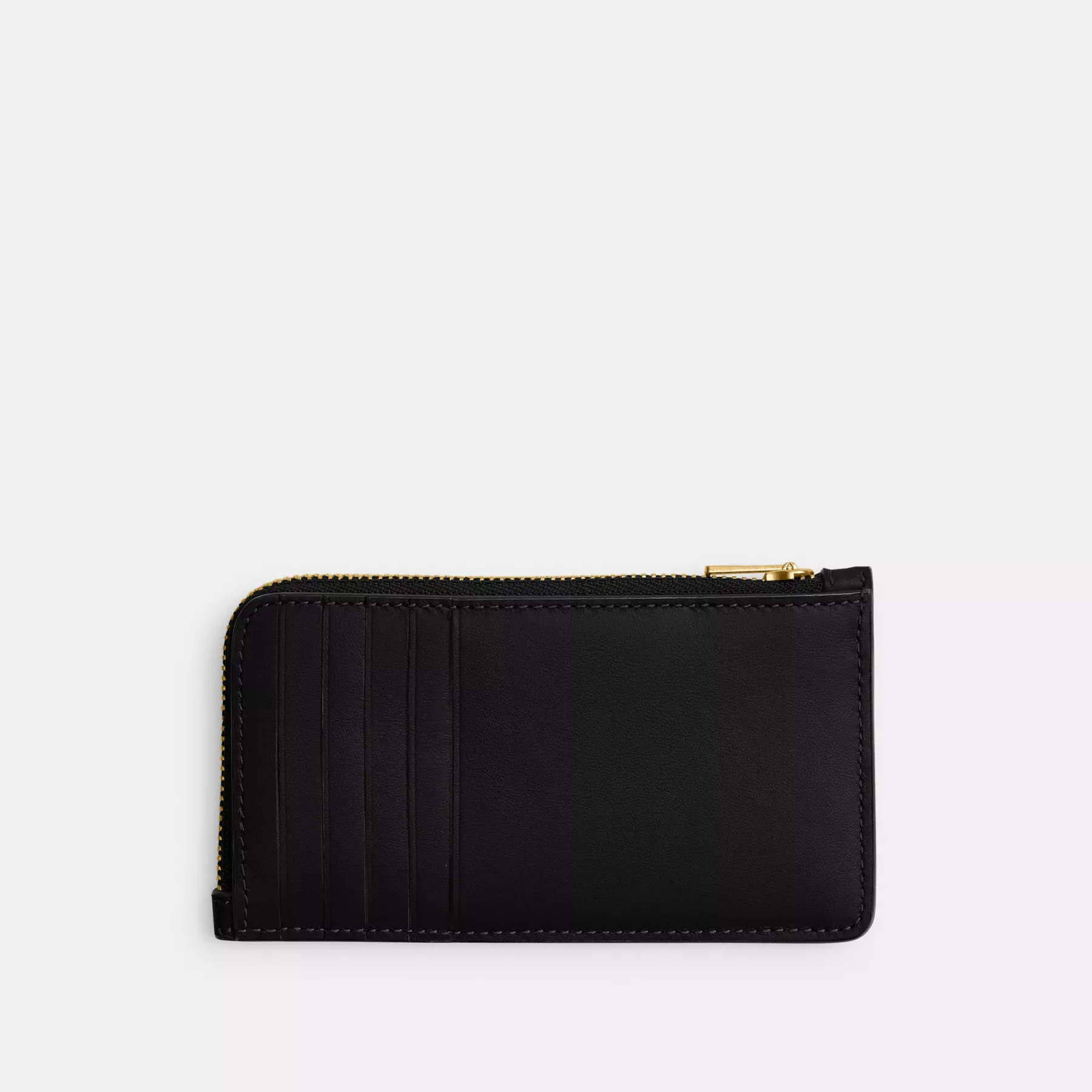COACH New York Zip Card-fodral Svart