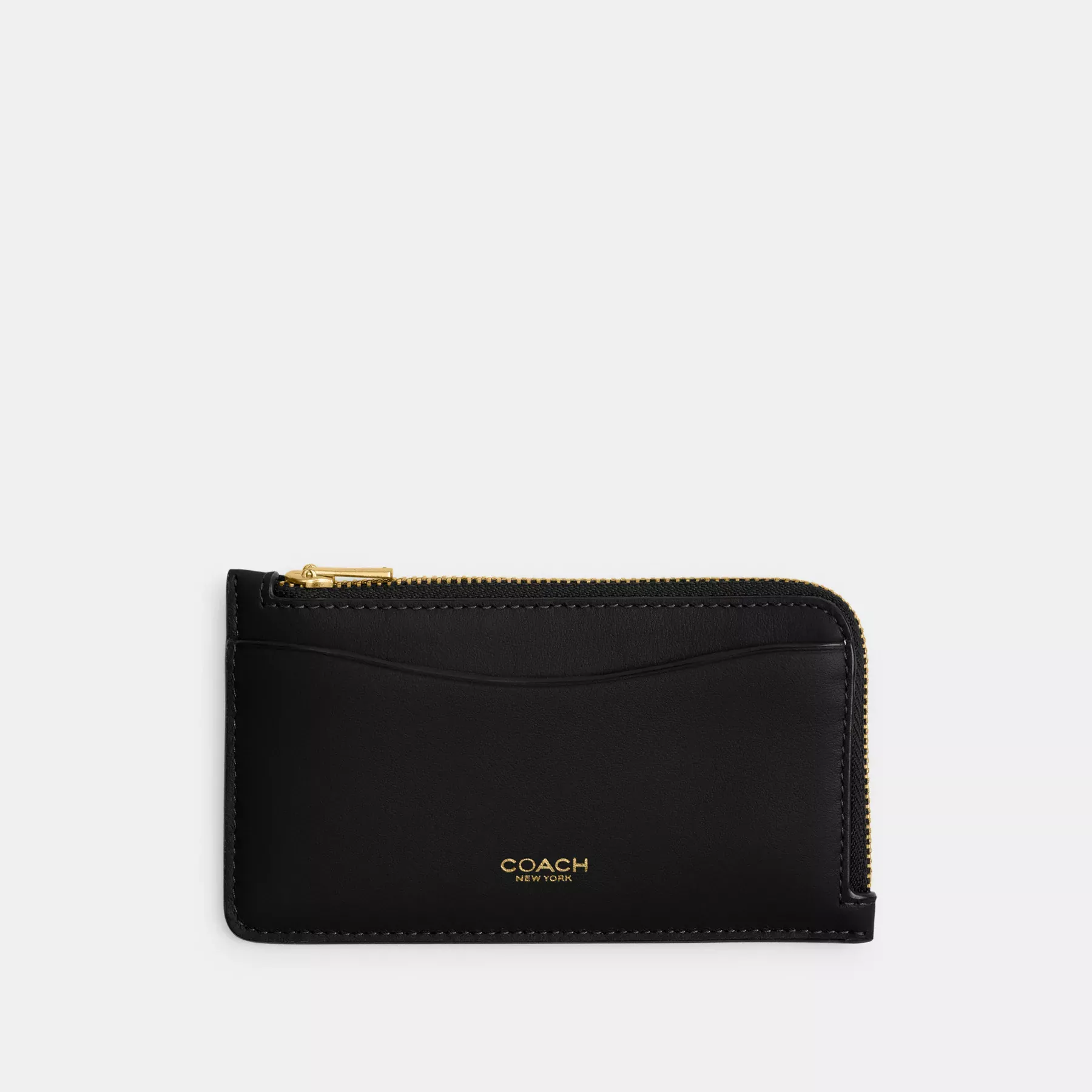 COACH New York Zip Card-fodral Svart