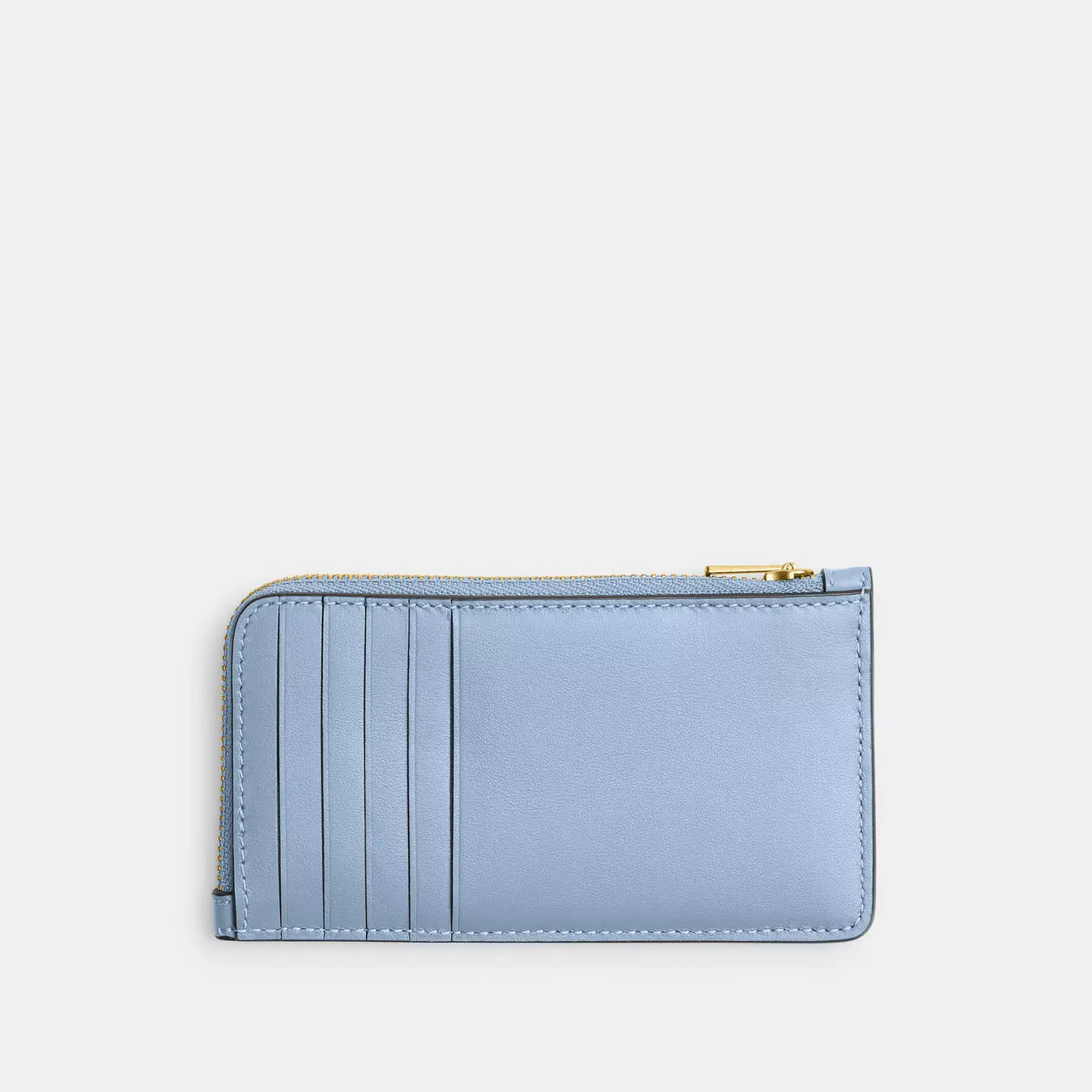 COACH New York Zip Card-fodral Blåklocka COACH New York Zip Card-fodral Blåklocka