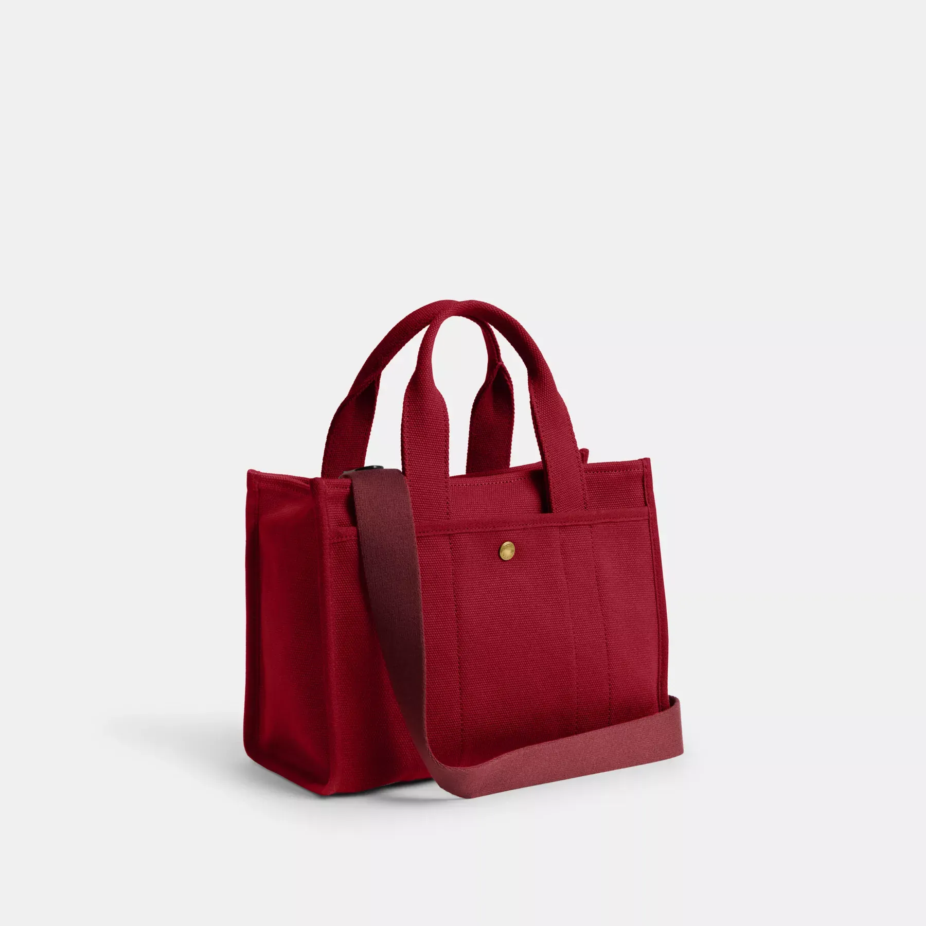 COACH Nyår Cargo Tote Bag 26 med Coach Snake Script Rubin
