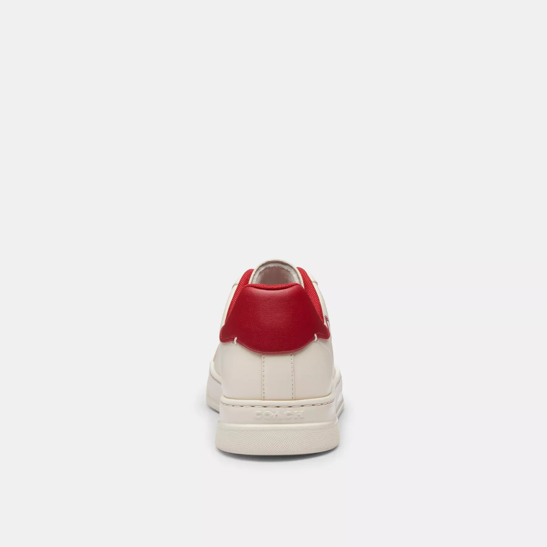 COACH Nyår High Line Sneaker Med Coach Snake Script Chalk Multi COACH Nyår High Line Sneaker Med Coach Snake Script Chalk Multi