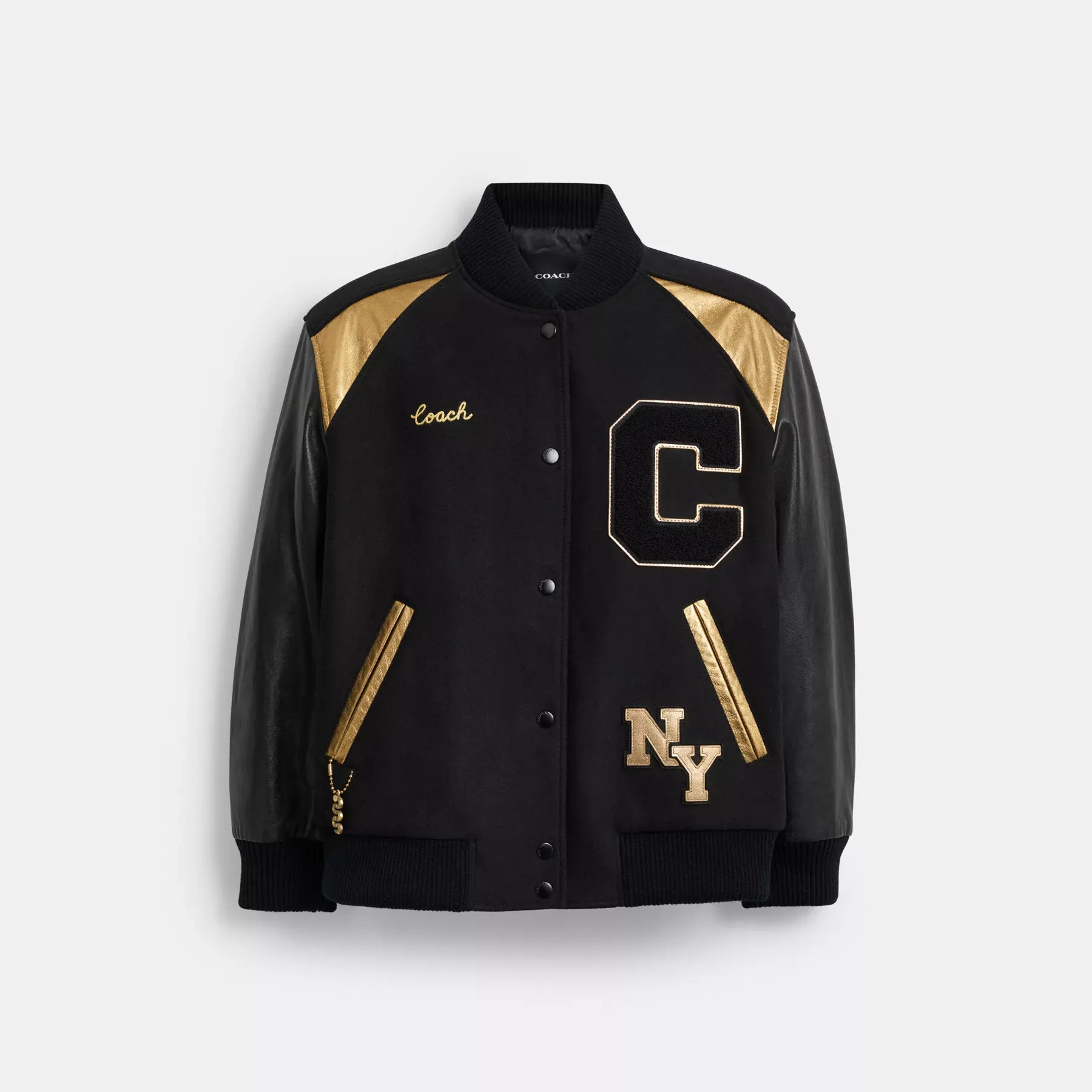 COACH Nyår Varsity jacka Svart Multi