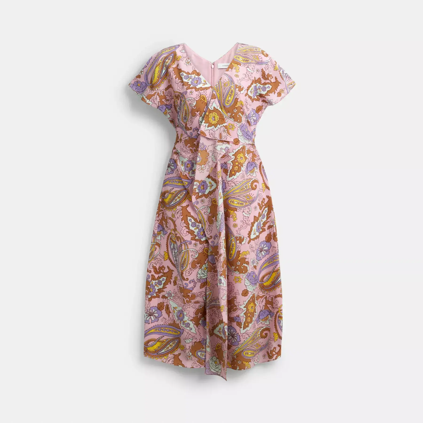 COACH Paisley klänning Rosa